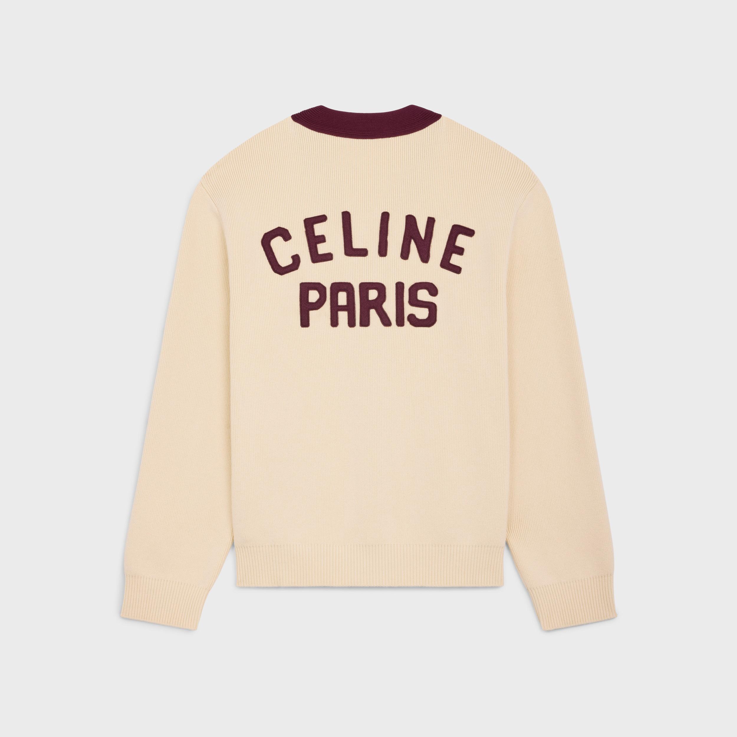 college cardigan in cotton Product Image