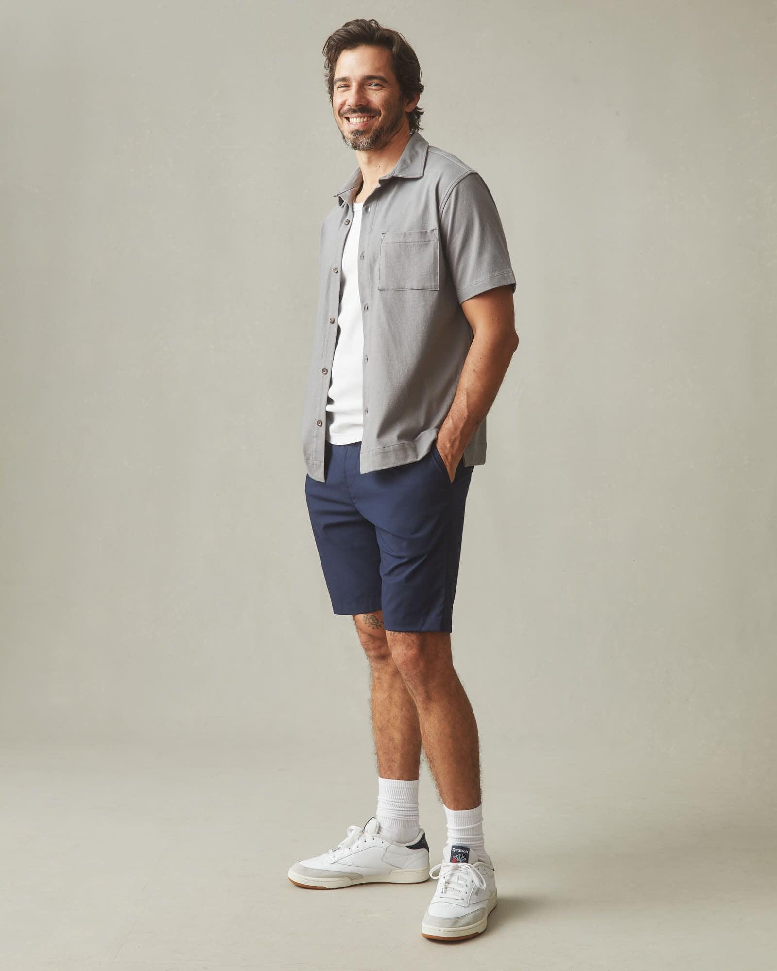 Men's Lightweight Beach Short - Navy Product Image