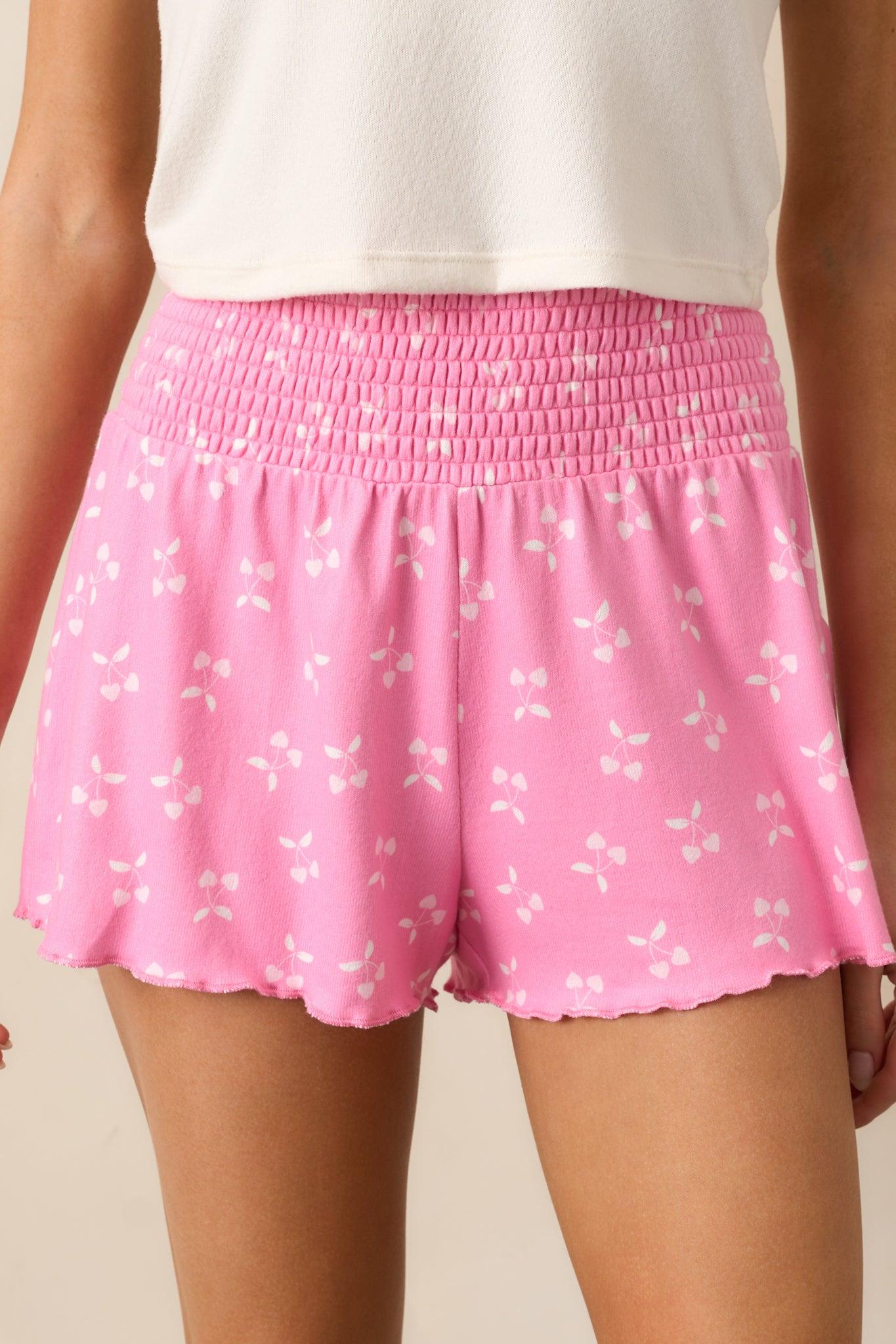 Z Supply Dawn Cherry Pink Short Product Image