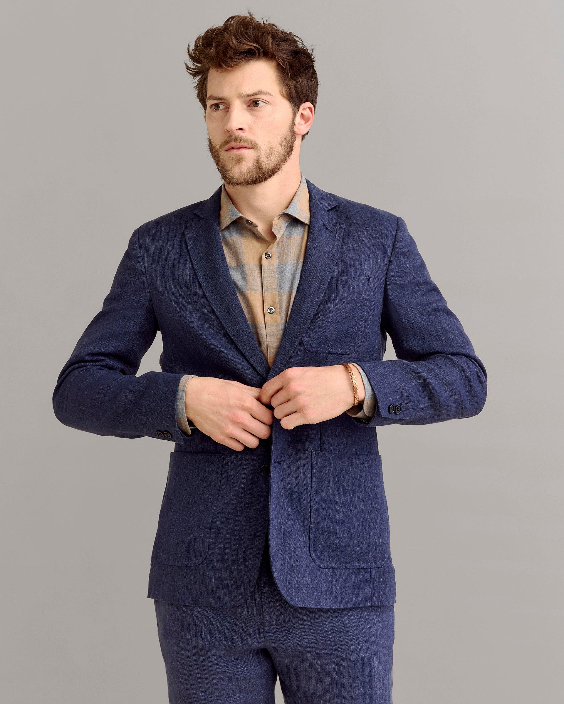 Herringbone Archie Jacket -  Product Image