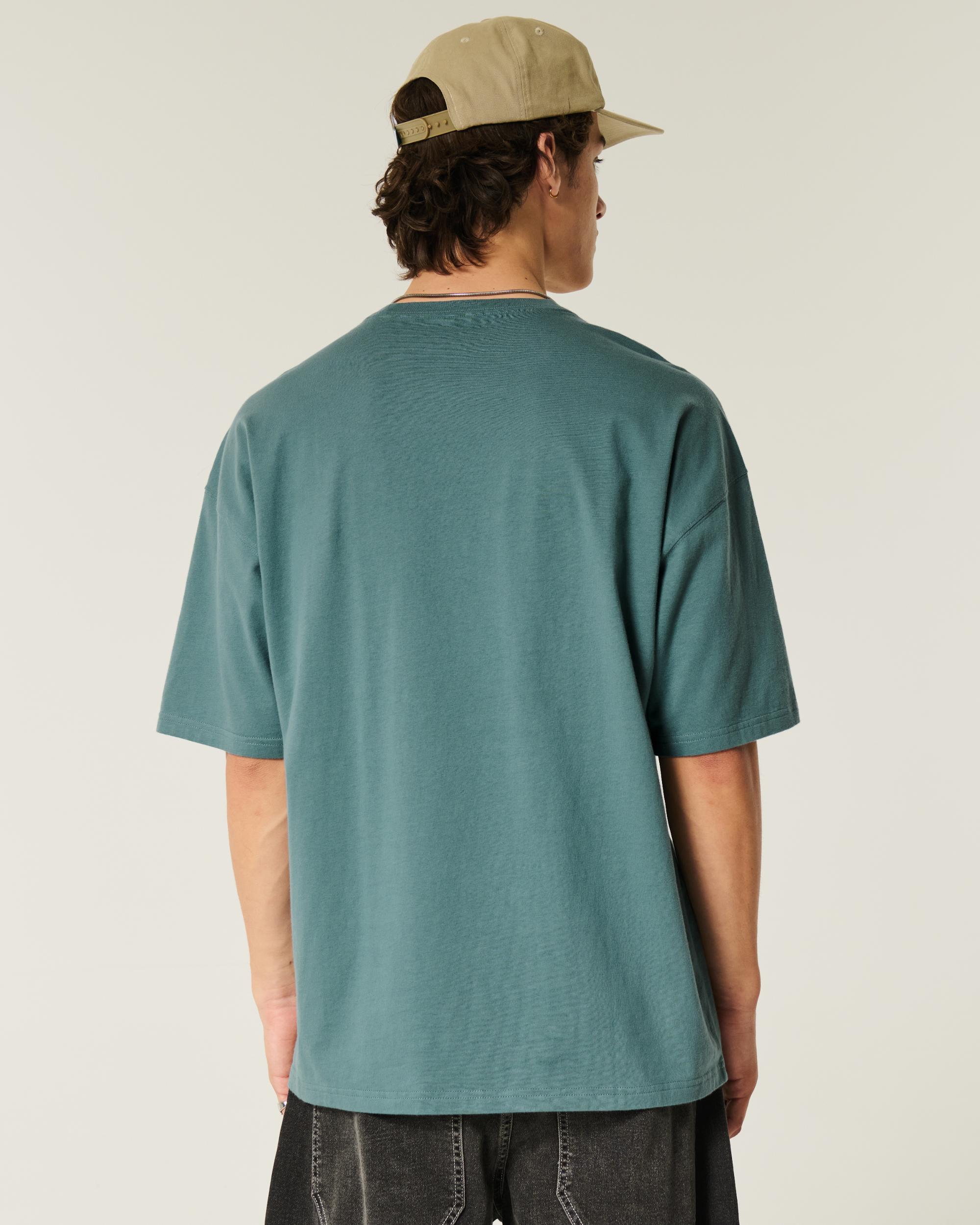 Baggy Cotton Crew T-Shirt Product Image