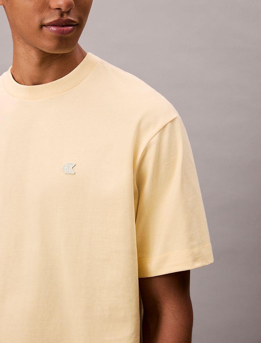 Embroidered Monogram Logo Relaxed T-Shirt  Product Image