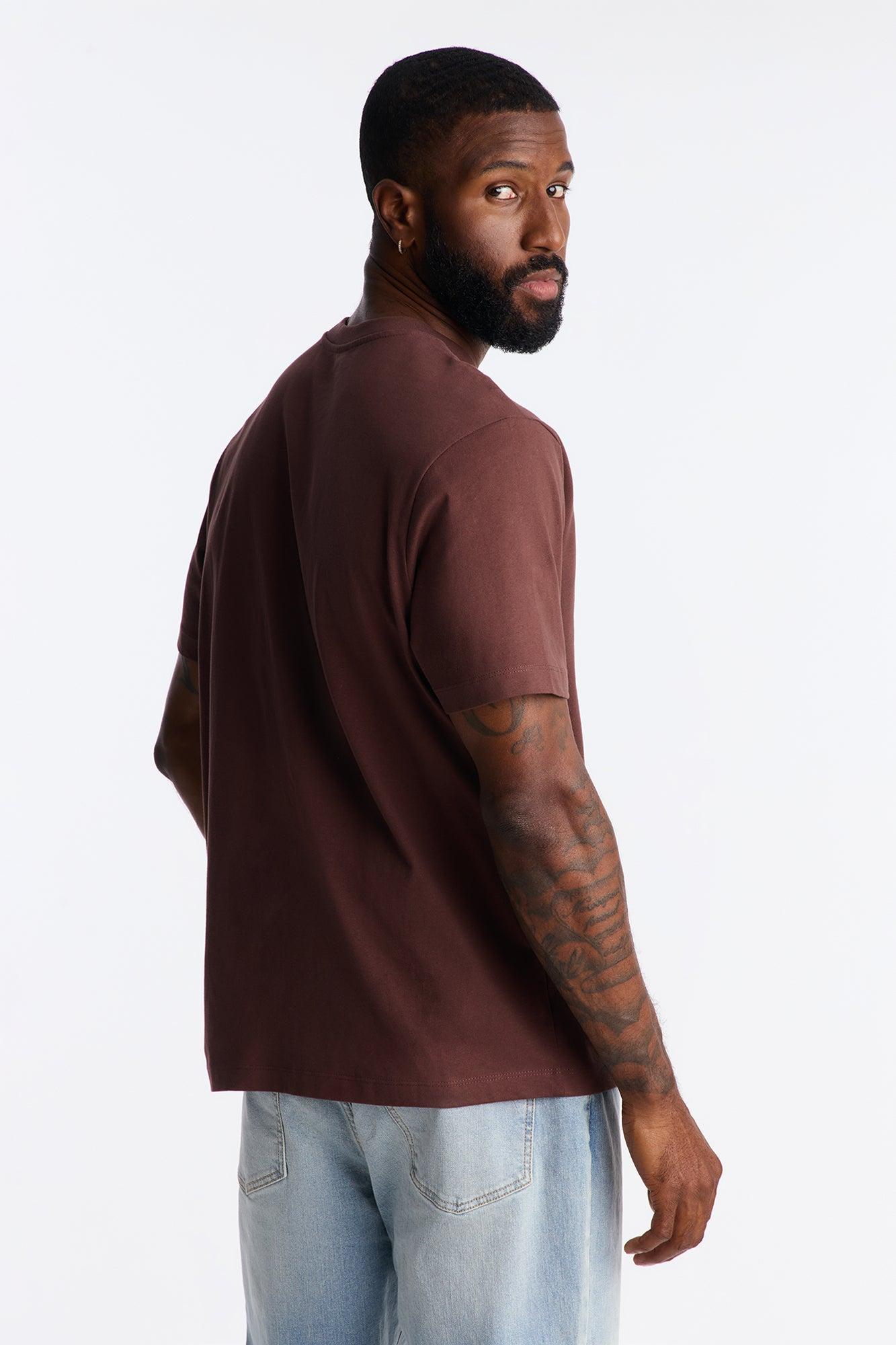Classic Lightweight Tee - Brown Product Image