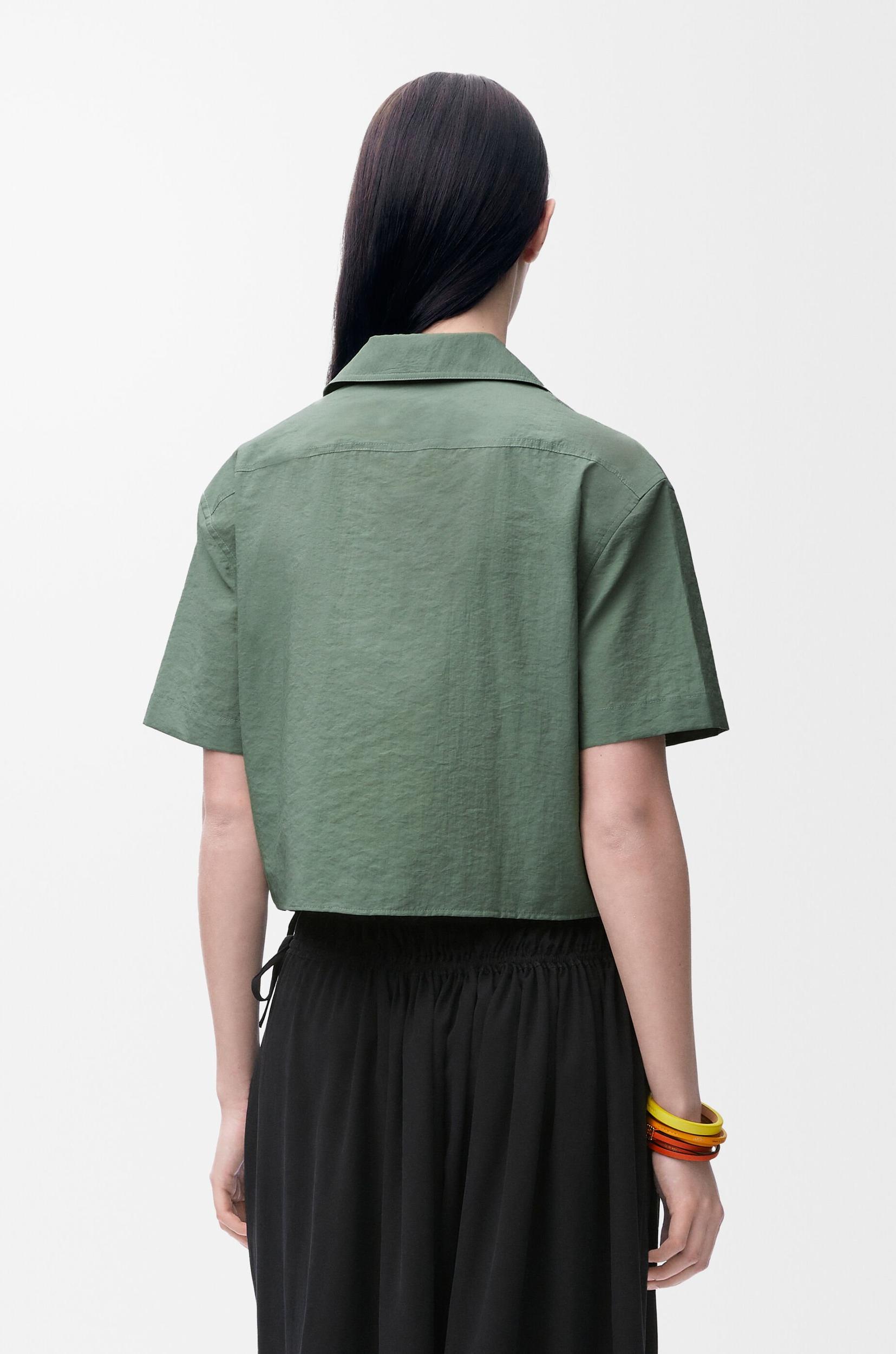 Short sleeve shirt in cotton blend Product Image