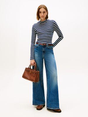 Mockneck Stretch Knit Top Product Image