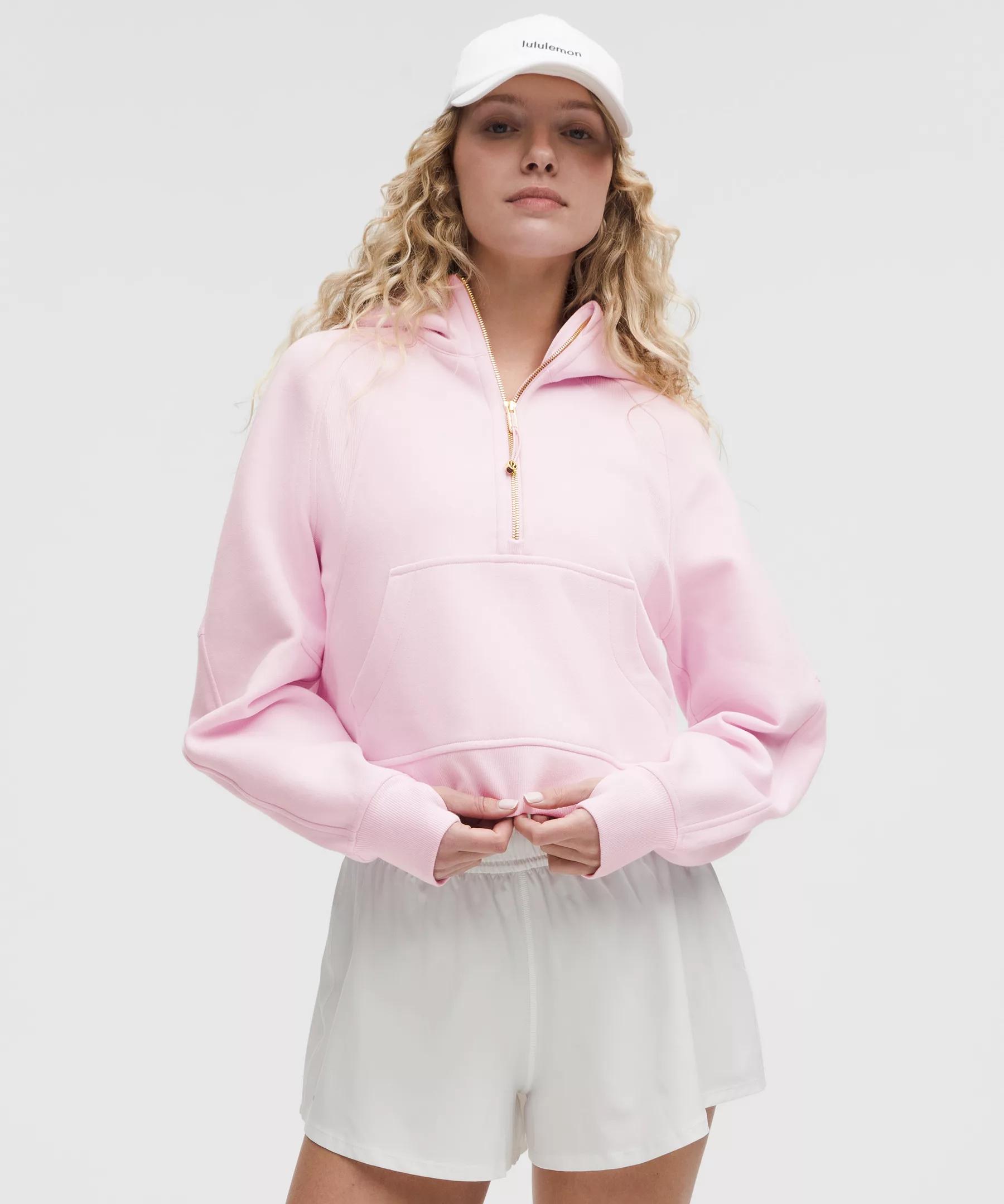 Scuba Oversized Half-Zip Hoodie Product Image