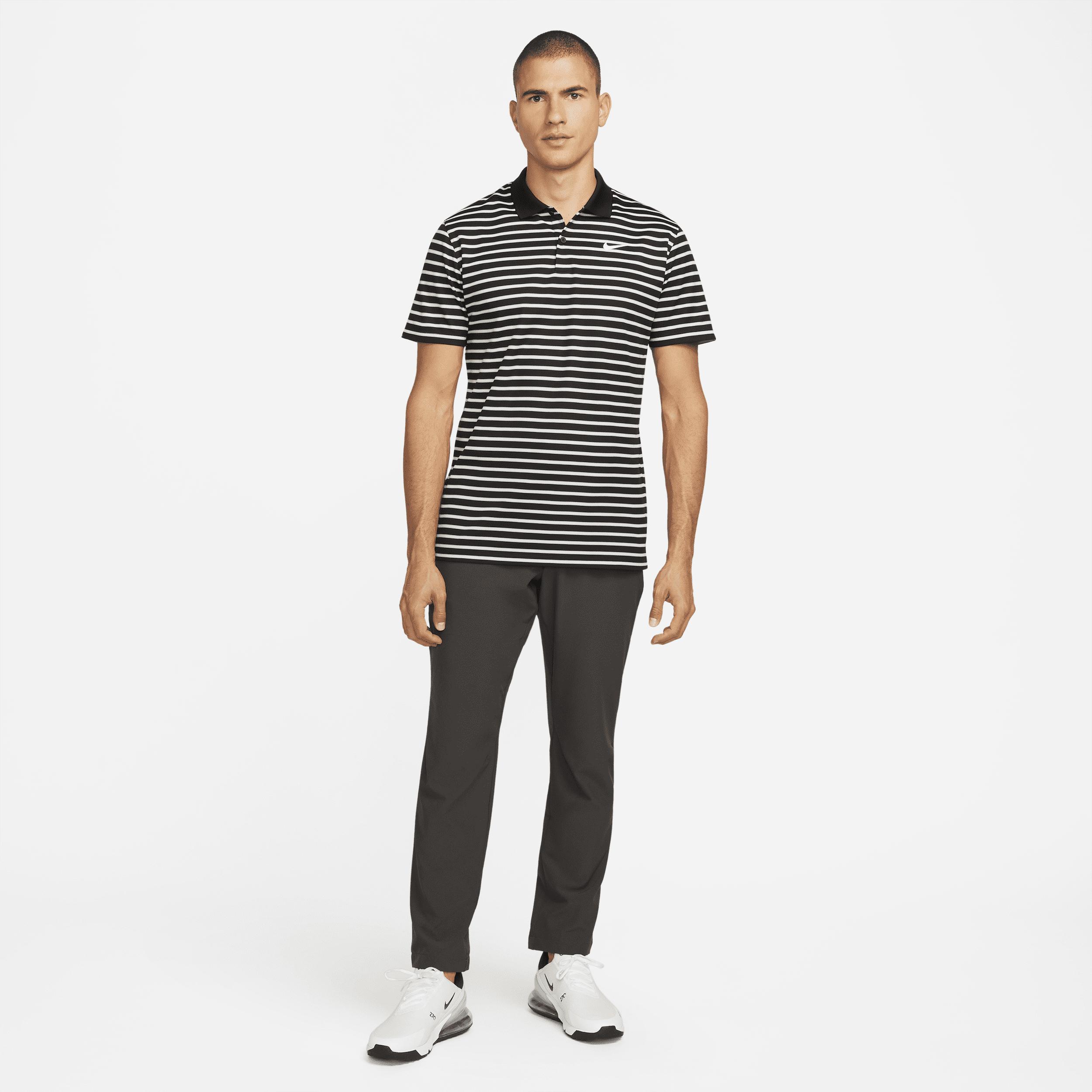 Nike Mens Dri-FIT Victory Striped Golf Polo | DH0829-010 Product Image
