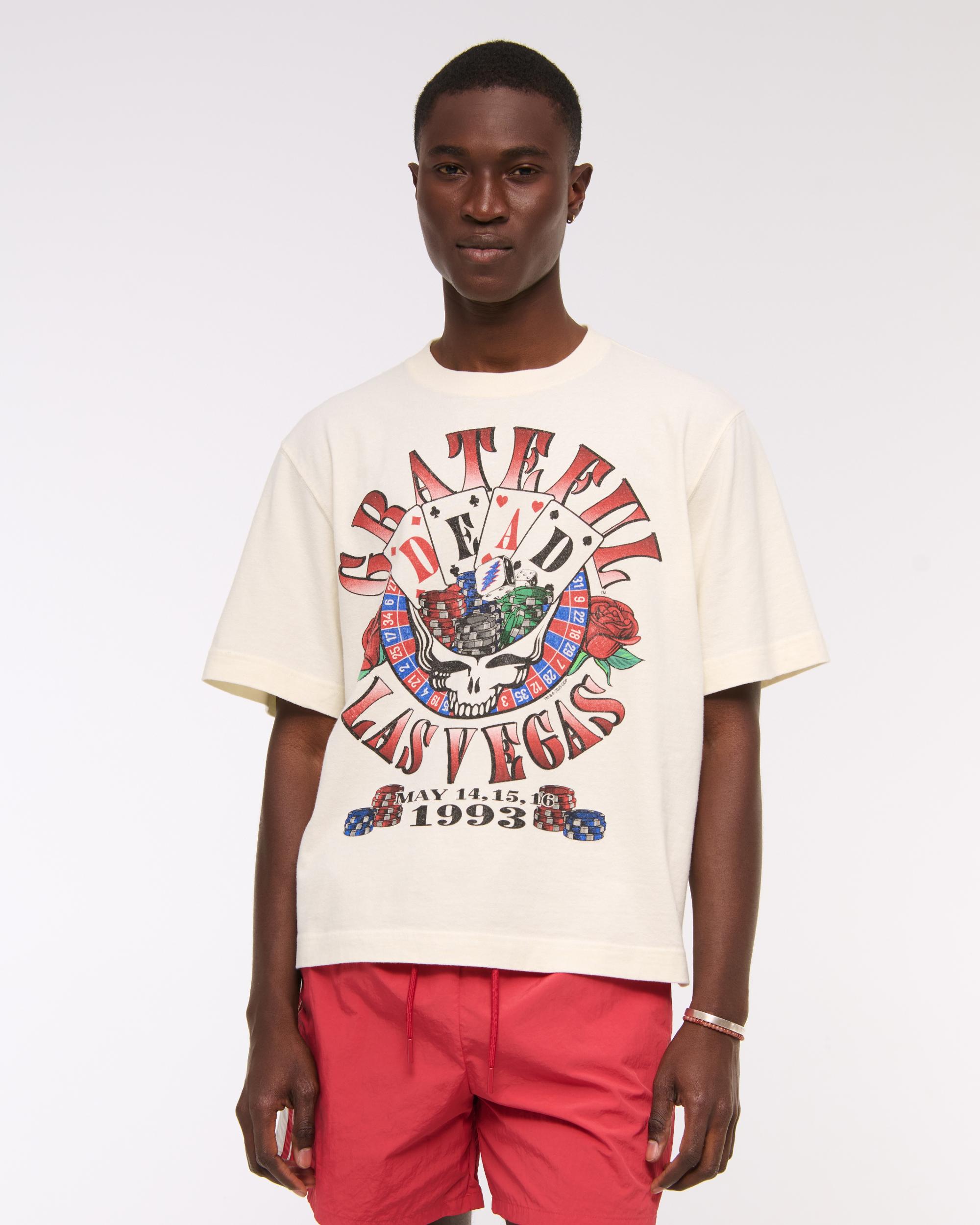 Cropped Grateful Dead Graphic Tee Product Image