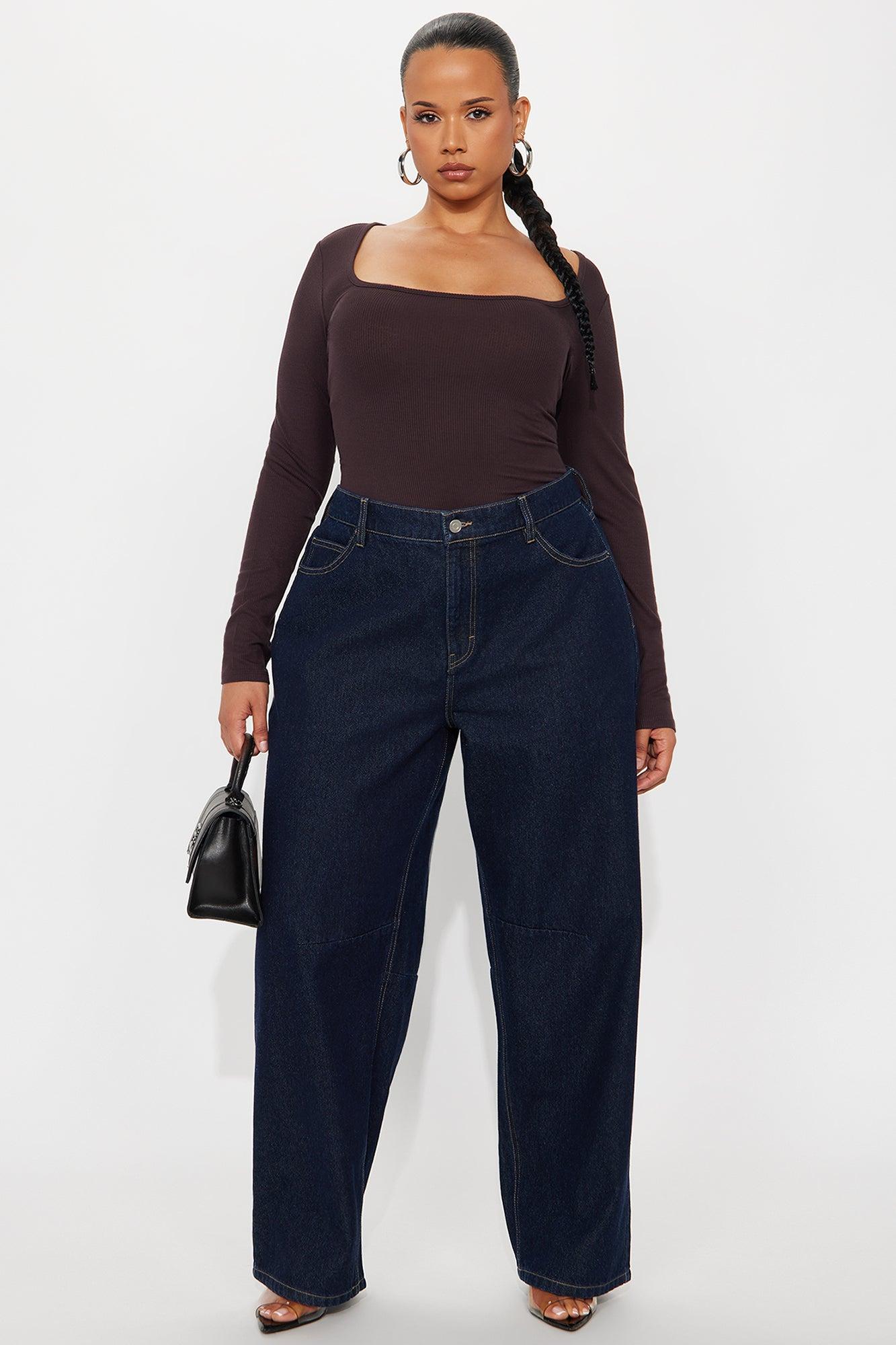 Dakota Straight Leg Jeans - Dark Denim Female Product Image