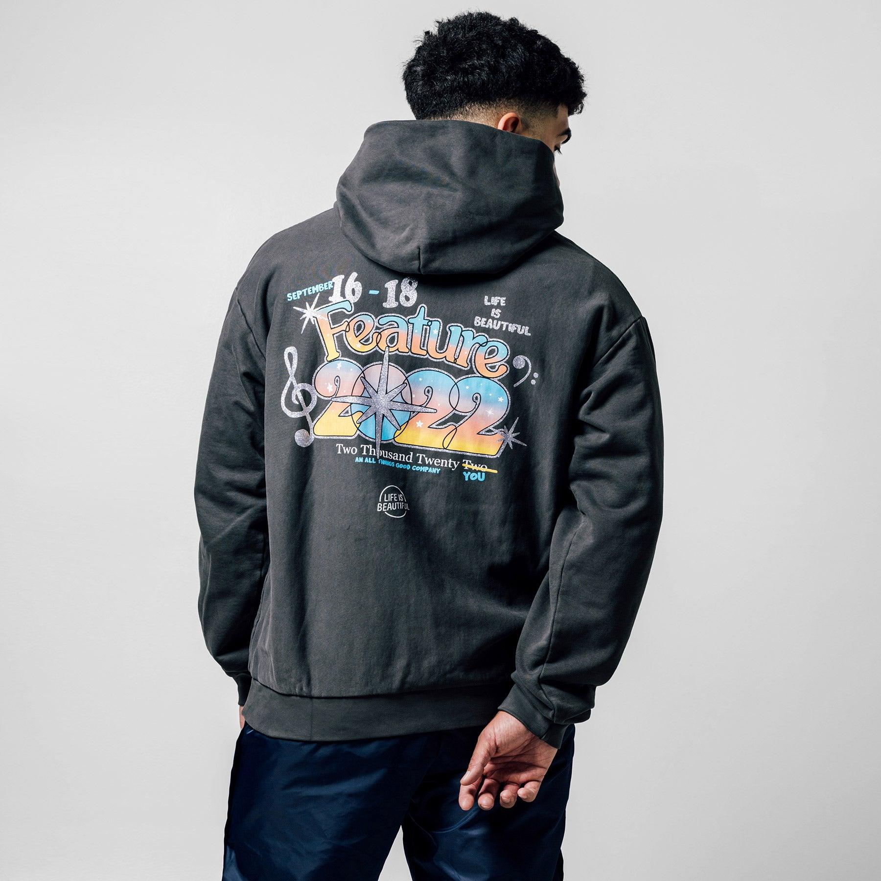 Grateful Hoodie - Pigment Black Male Product Image