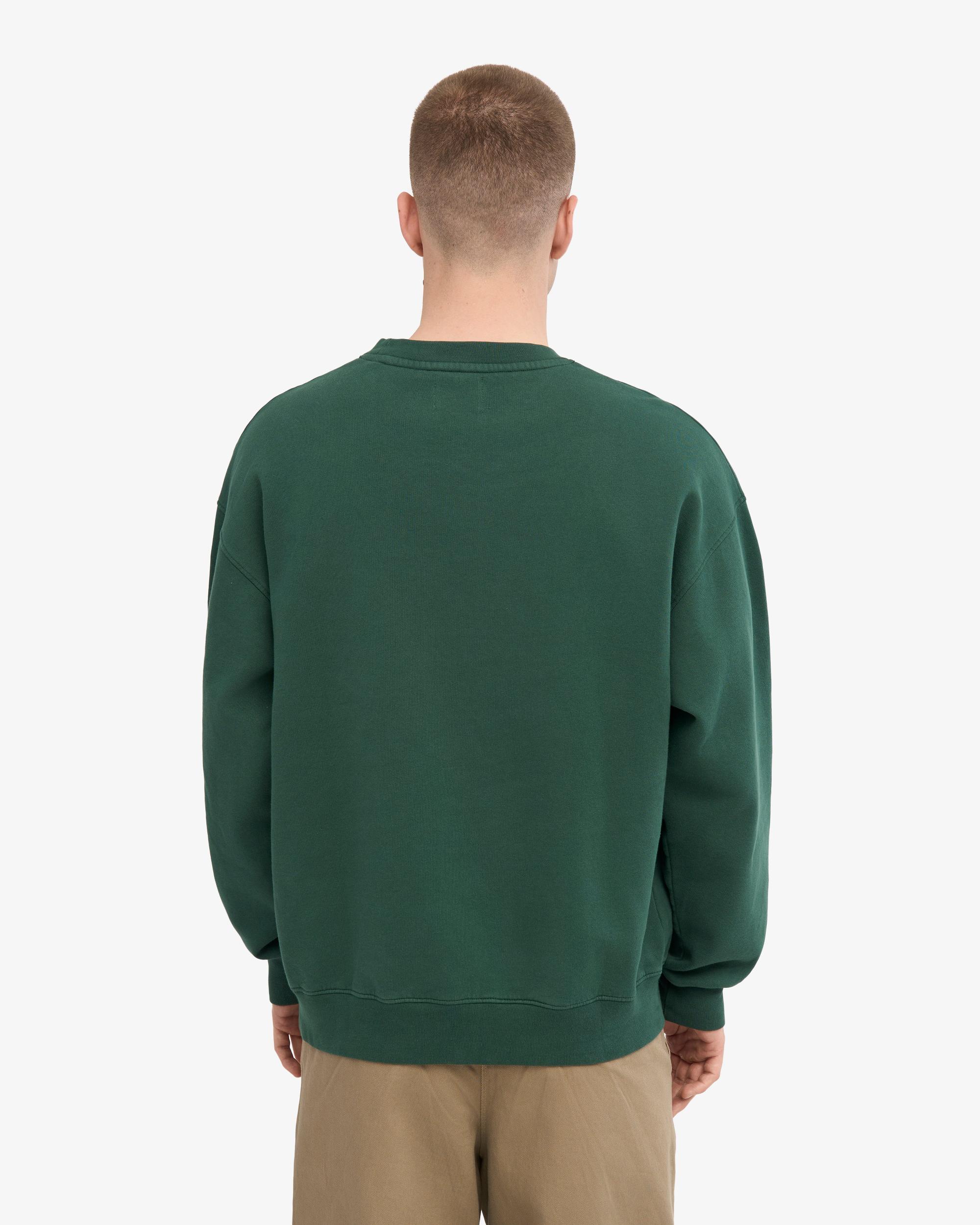 Organic Oversized Crew - Emerald Green Product Image