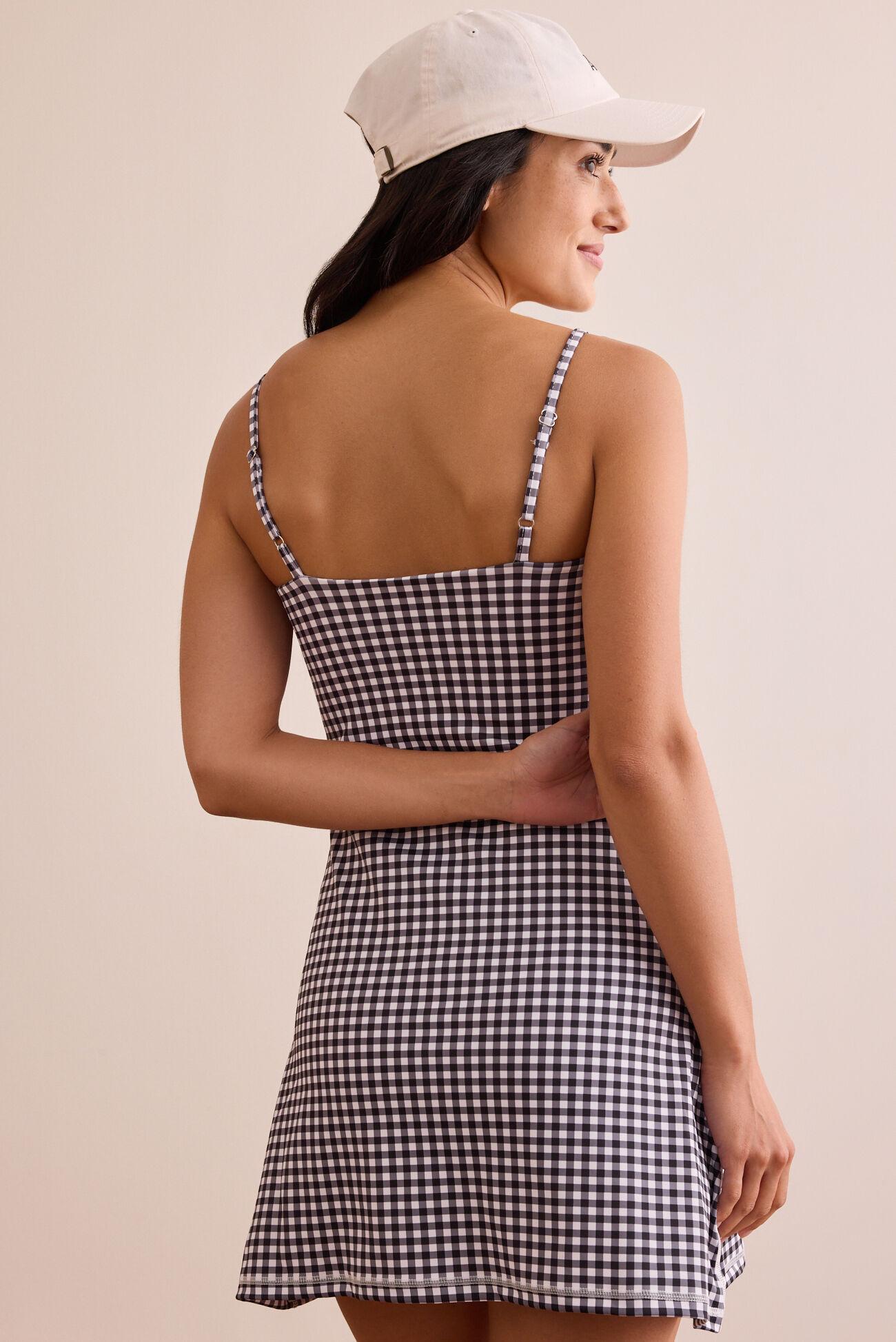Game On Gingham Dress Product Image