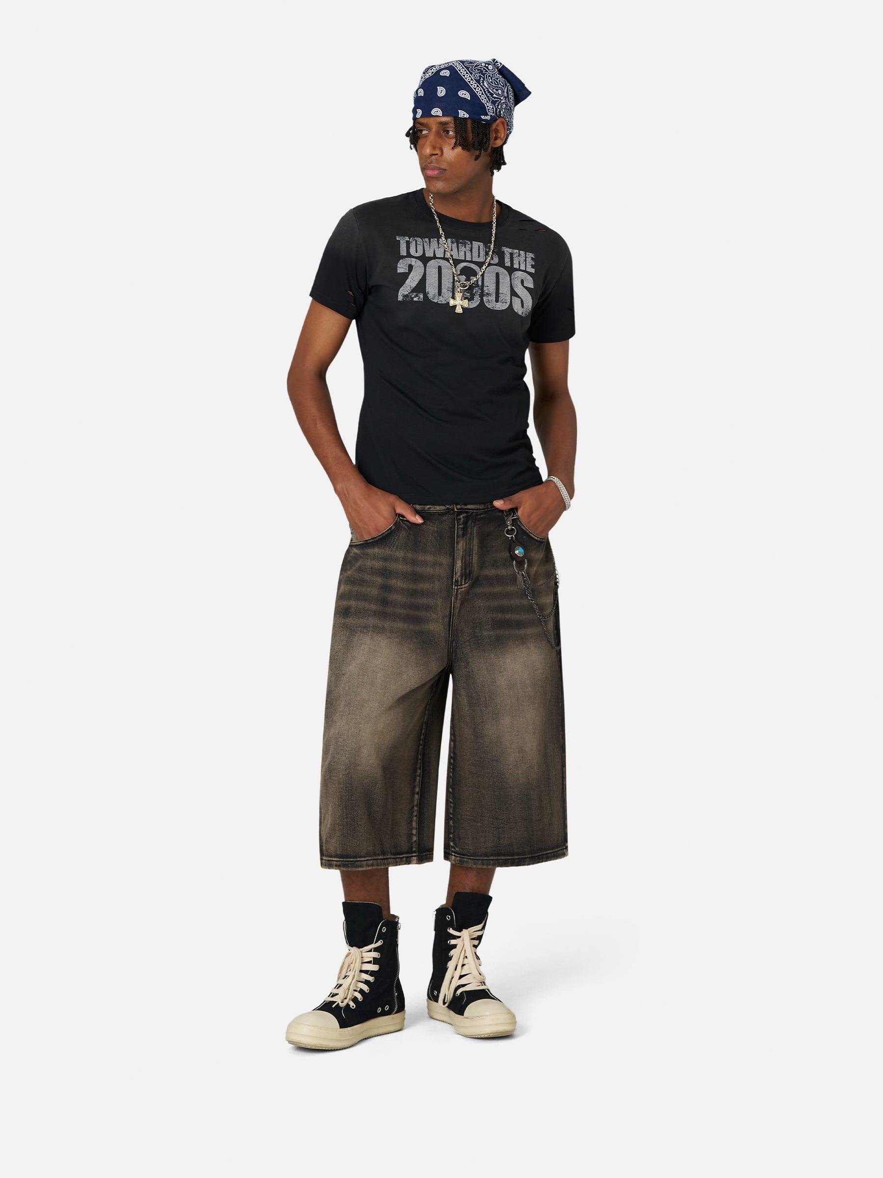 Aelfric Eden Vintage Washed Longline Jorts Product Image