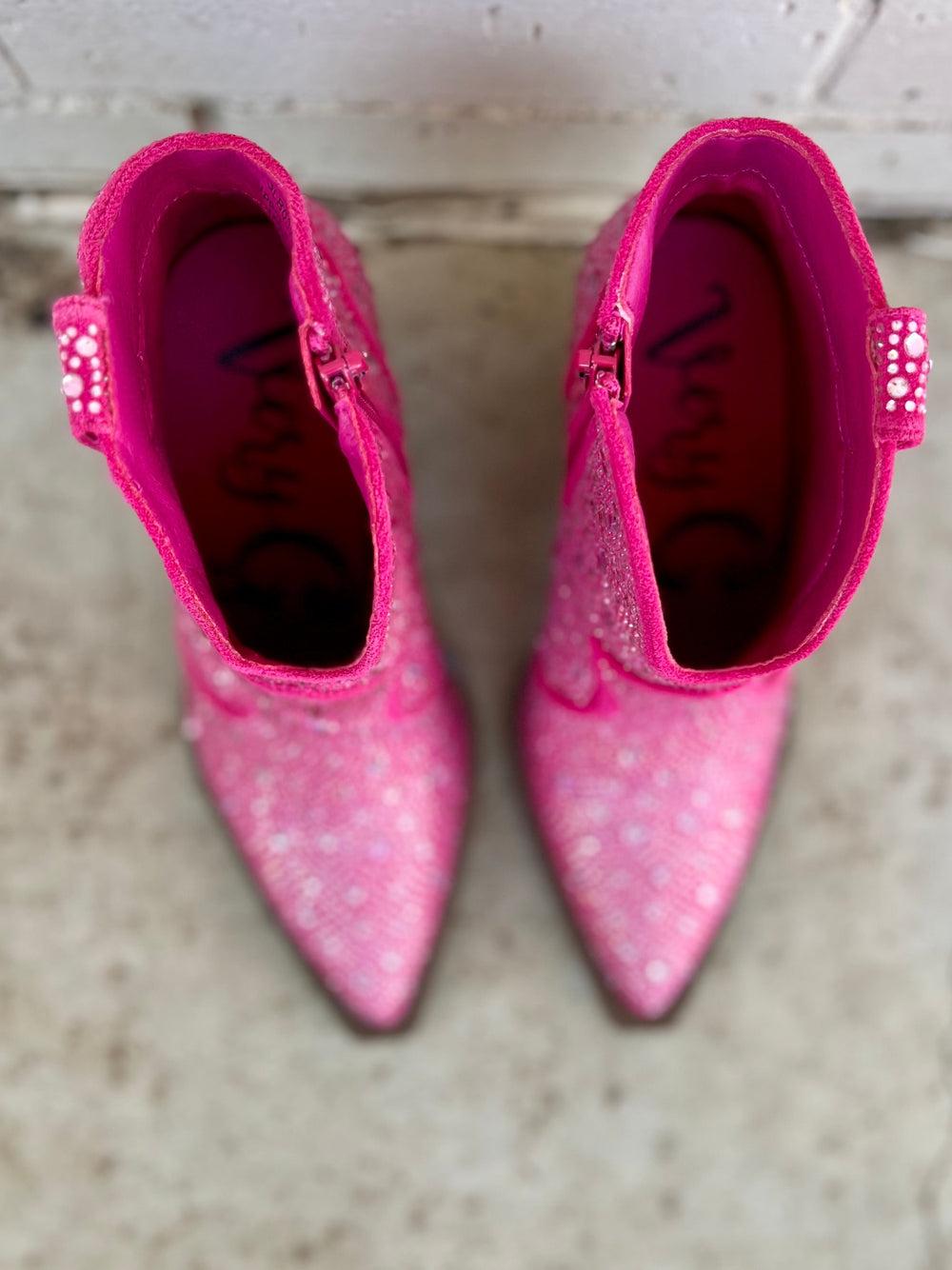 Leg Up Pink Booties* Product Image