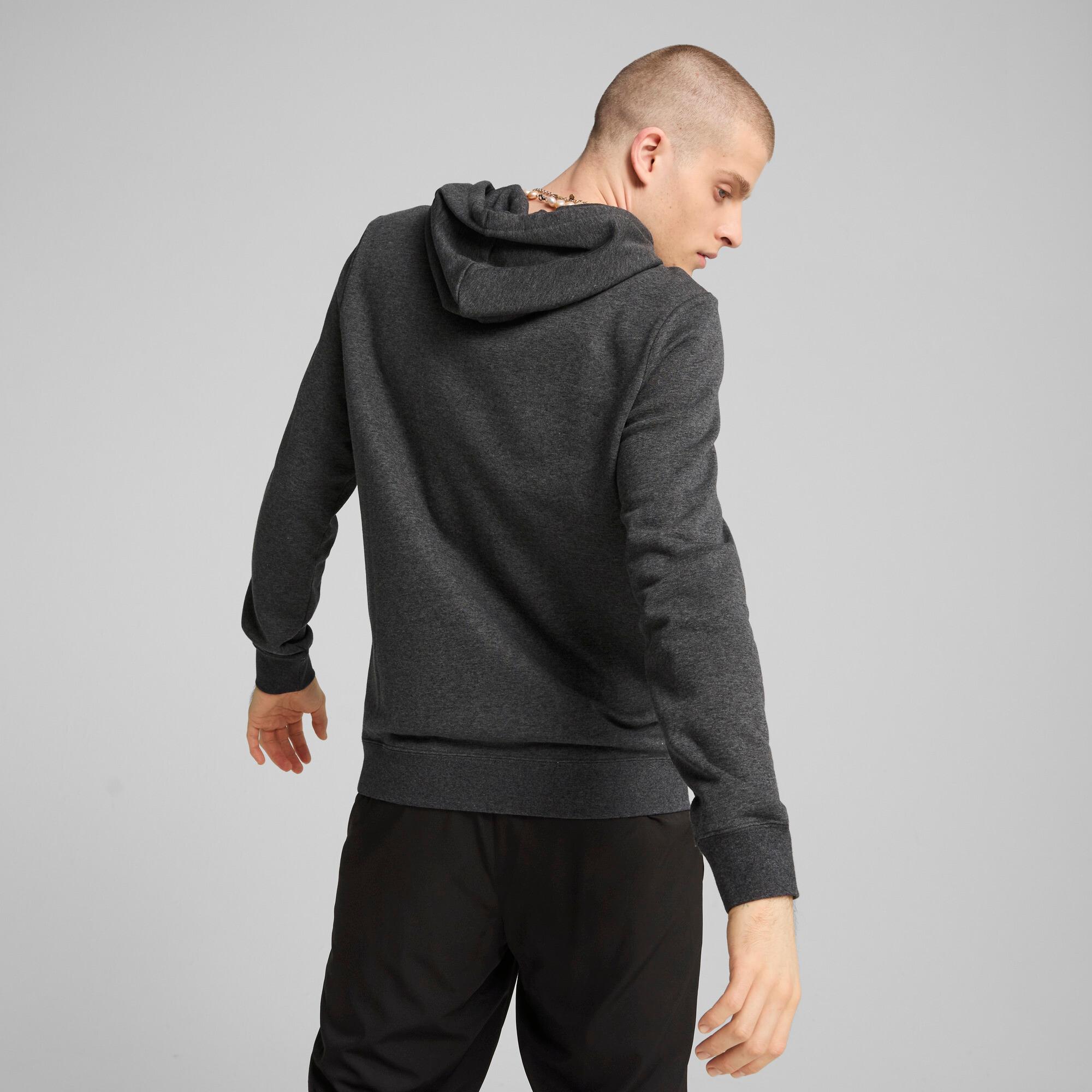 PUMA Essentials Men's Hoodie in Grey Product Image