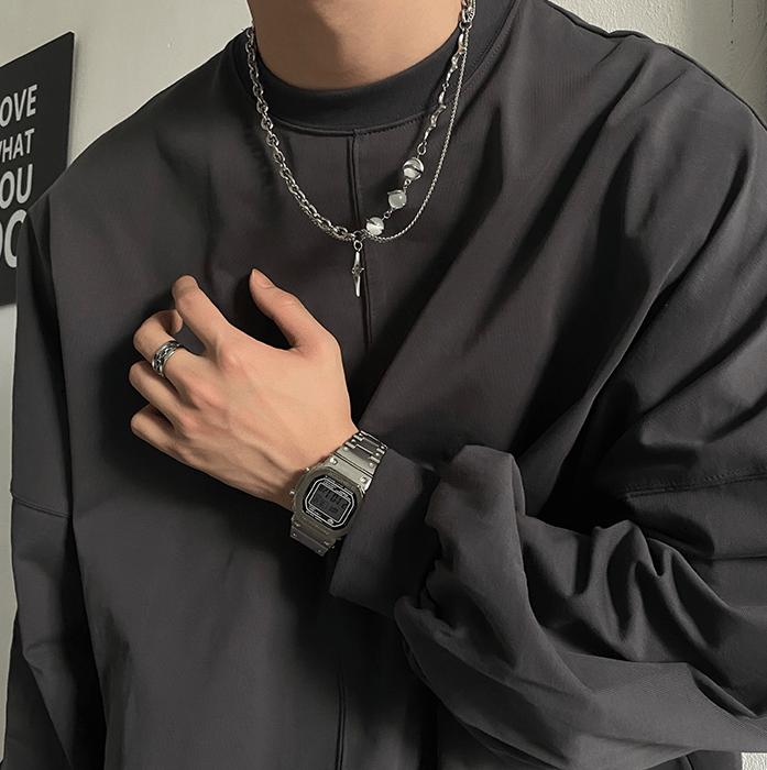 STAR PENDANT PEARL MULTI-CHAIN NECKLACE Product Image