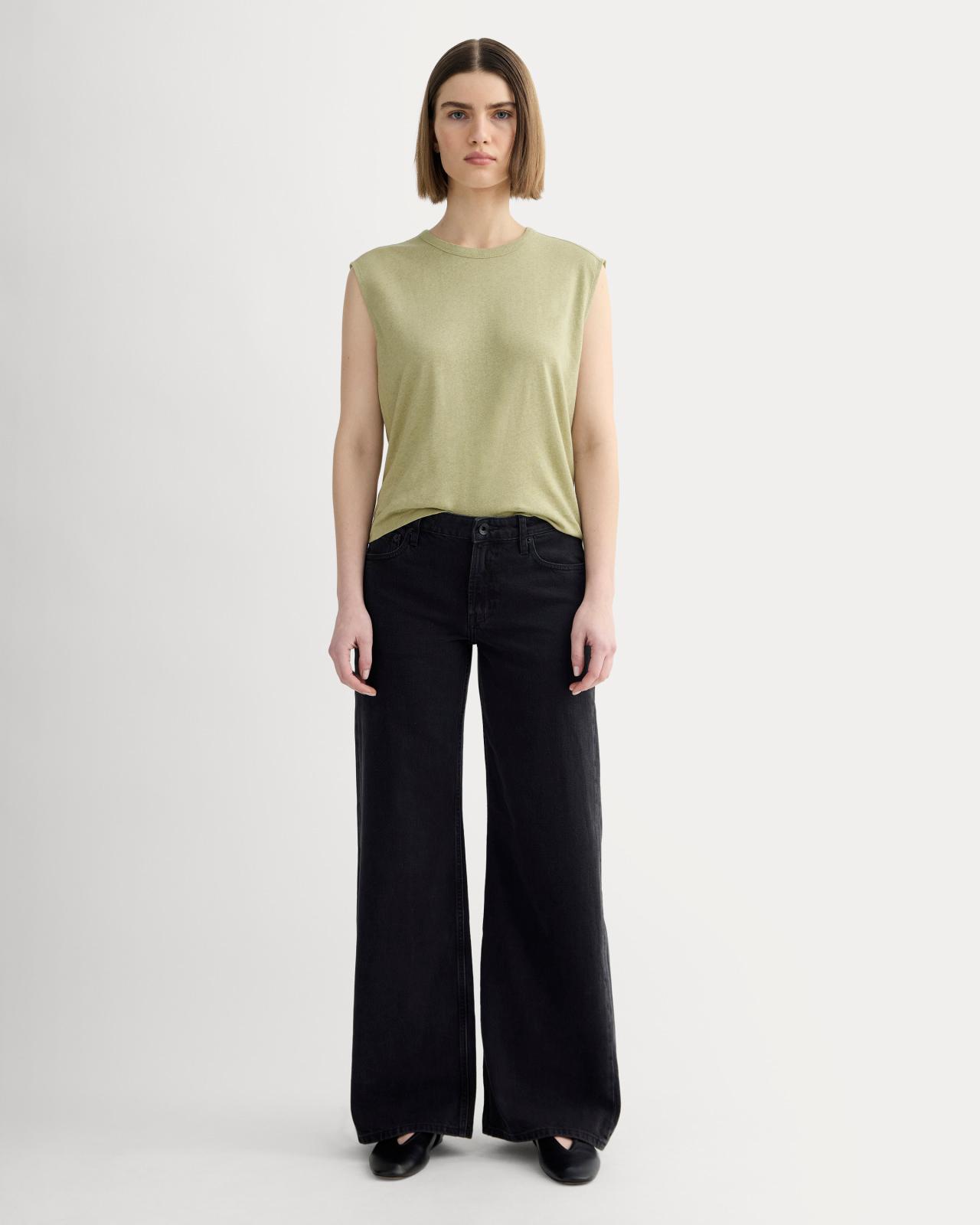 Womens Muscle T-Shirt in Cotton Linen by Everlane Product Image