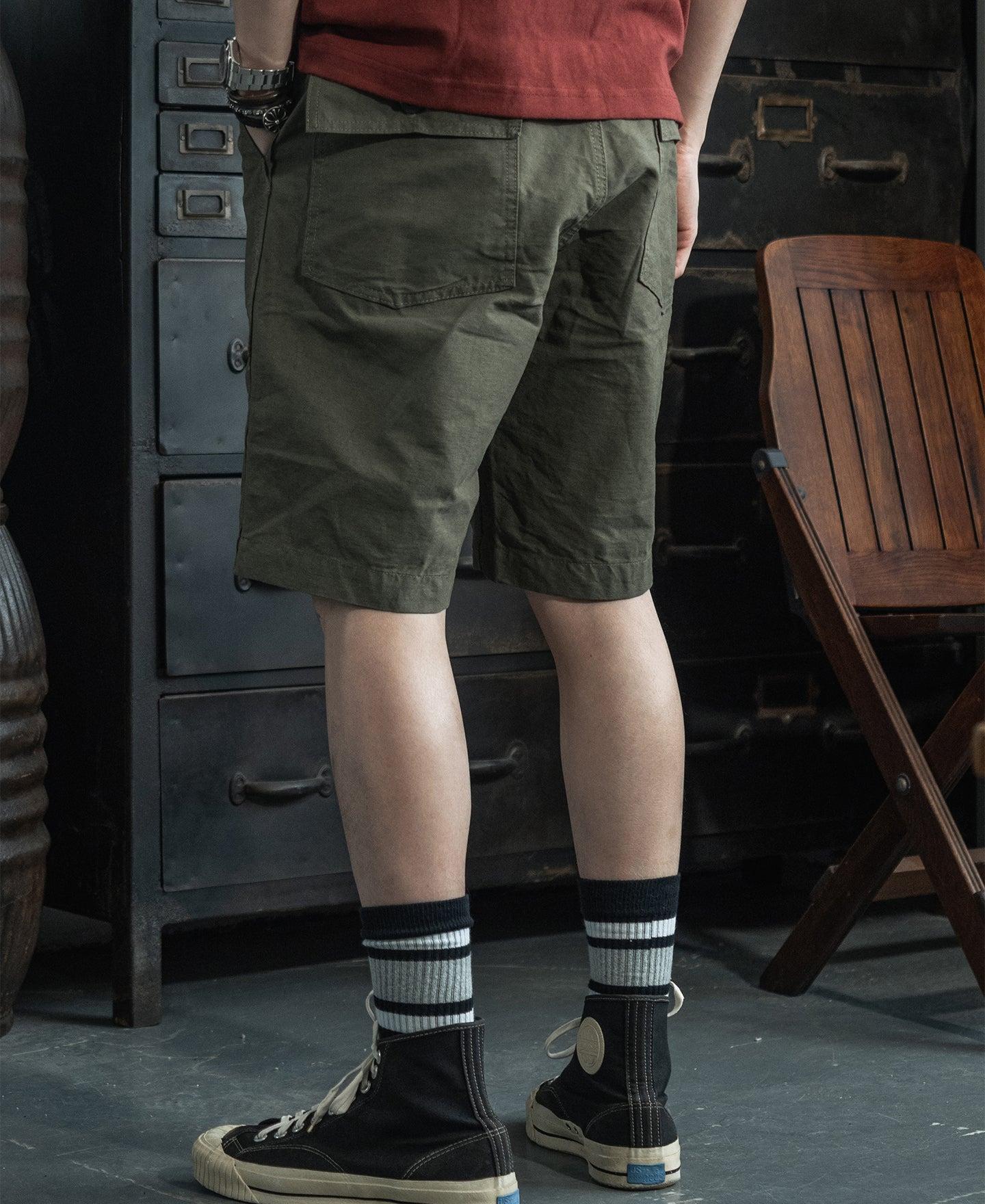 Vietnam War OG-107 Fatigue Utility Shorts - Olive Product Image