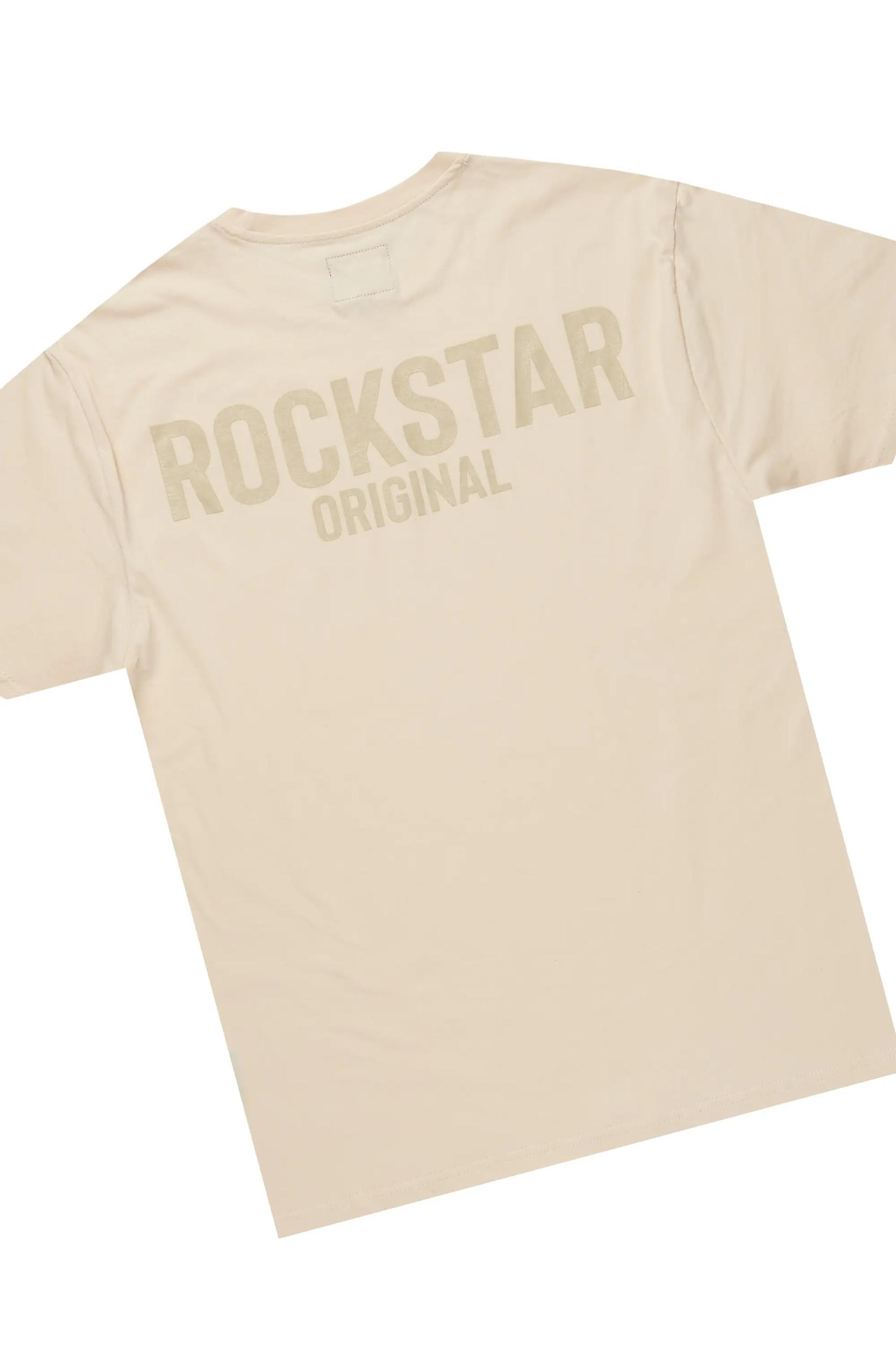 Sana Beige Short Set Male Product Image