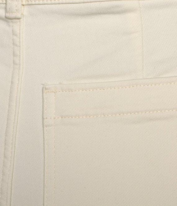 Faherty Stretch Terry Harbor High Rise Wide Leg Jeans Product Image