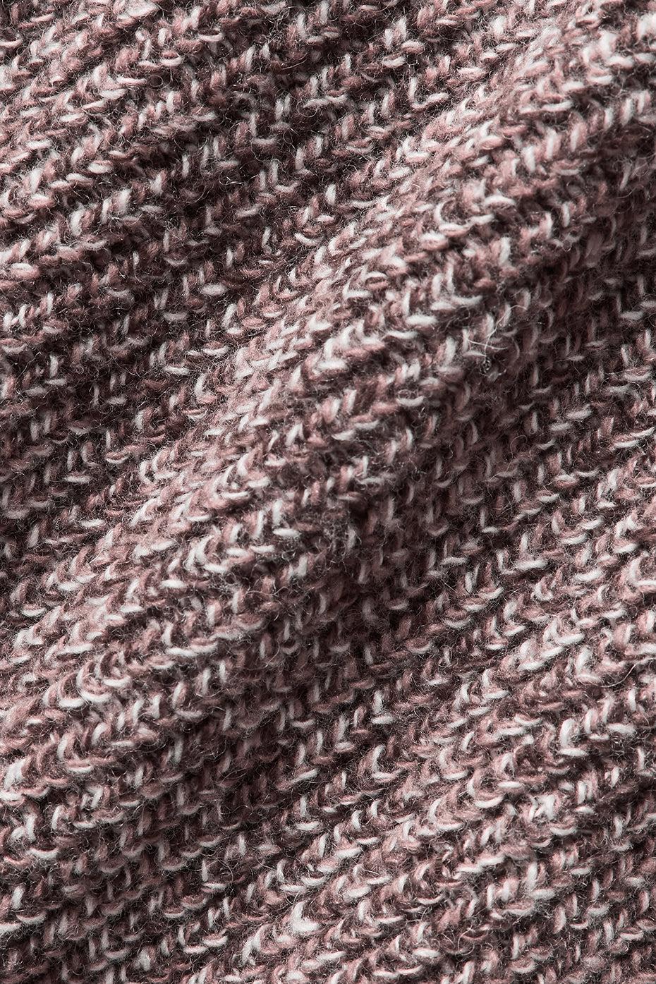 Marl Sweater Short Sleeve - Mushroom Marl Product Image