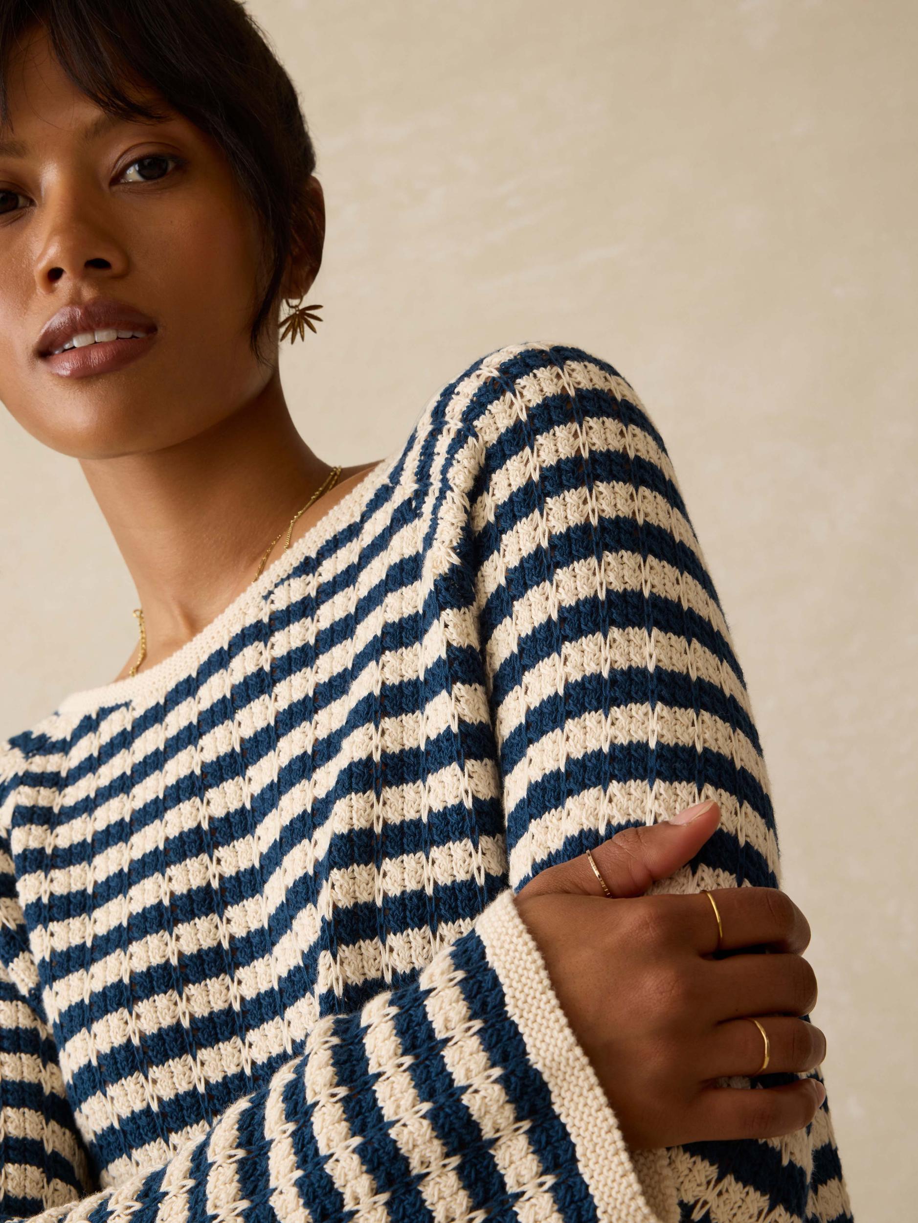 Seacoast Crochet Crew - Nice Navy Female Product Image