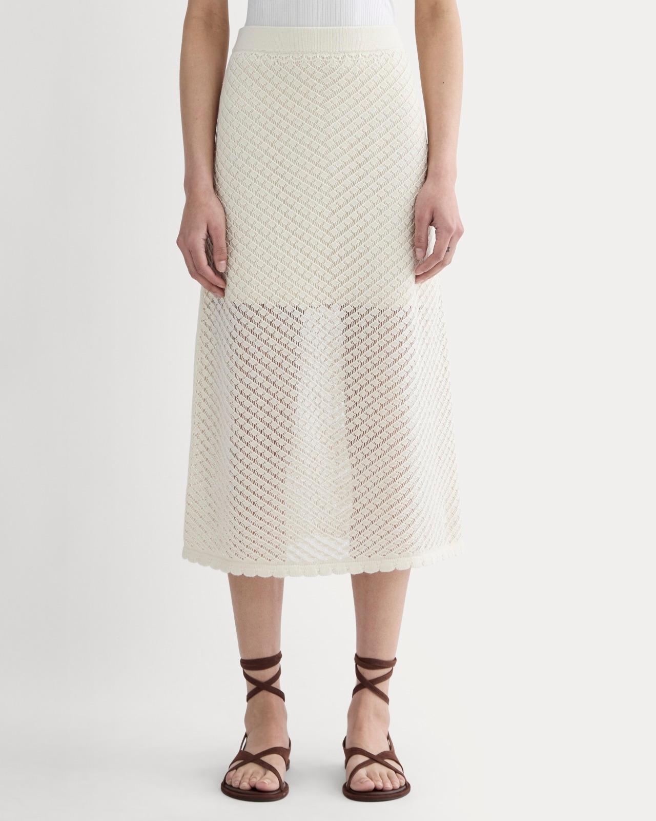 Womens Lace Knit Skirt by Everlane Product Image