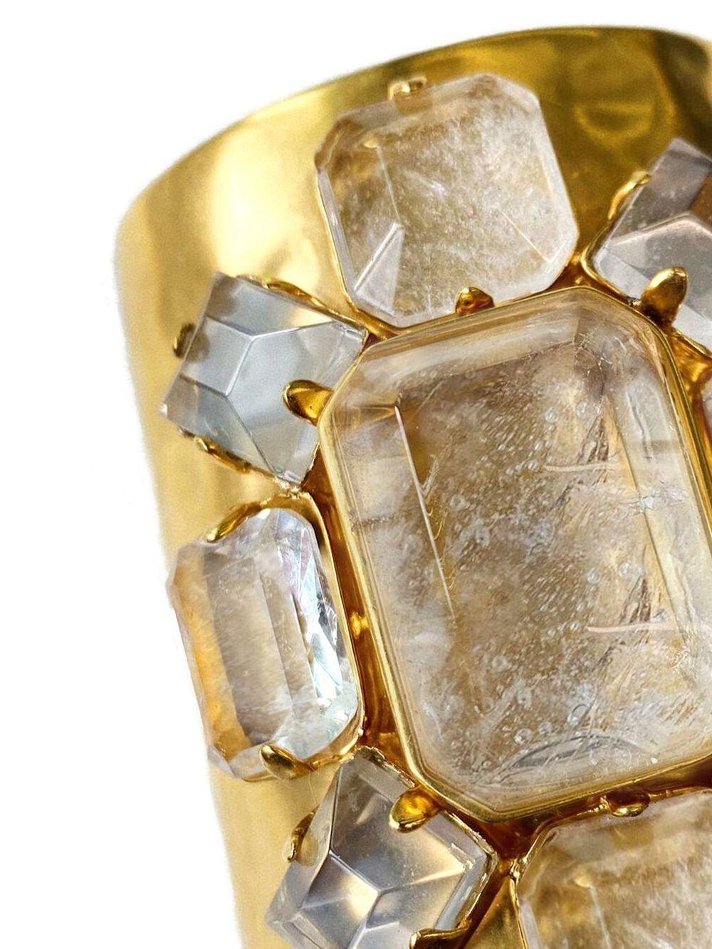 faceted-stone detail cuff Product Image