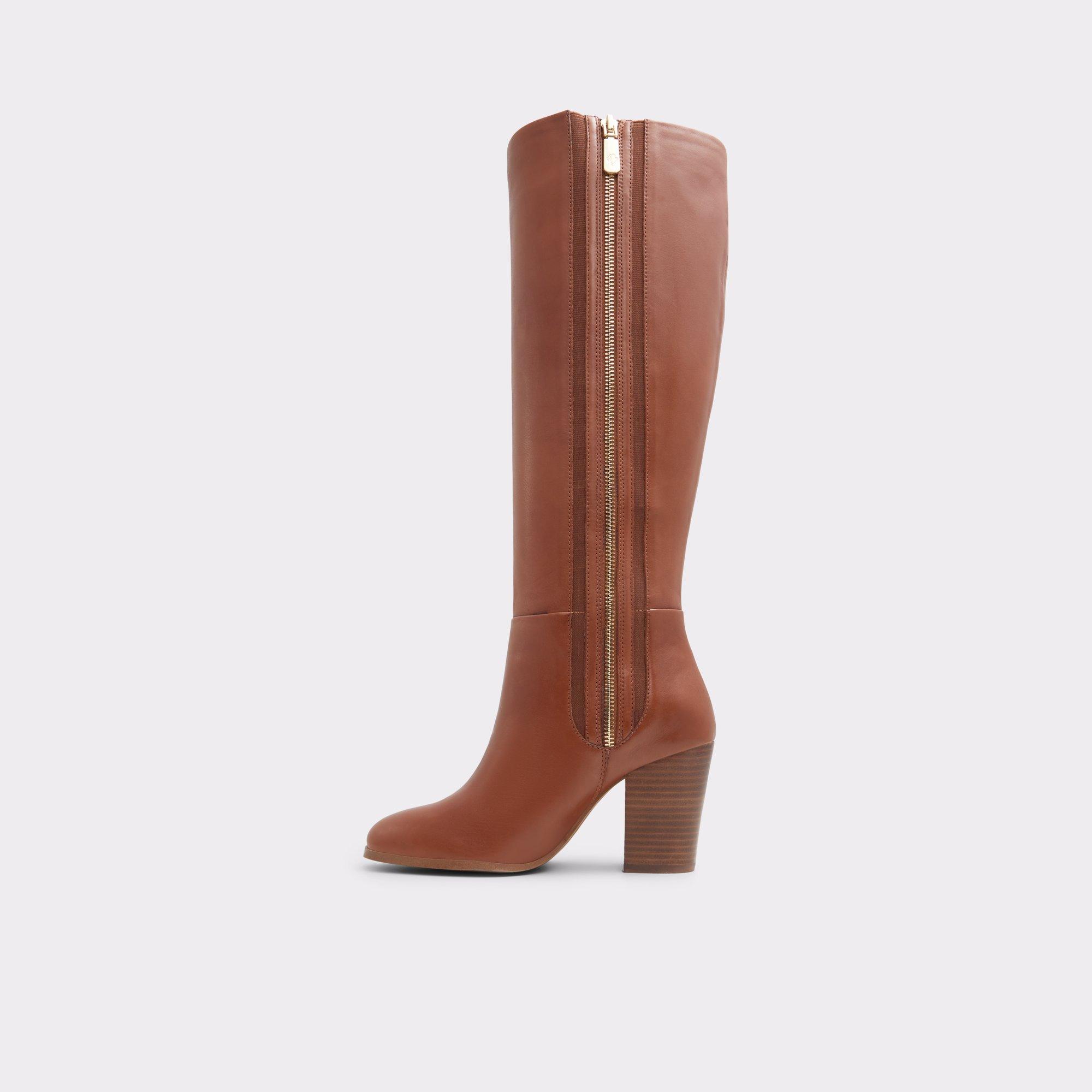 Belide Cognac Women's Tall Boots | ALDO US Product Image