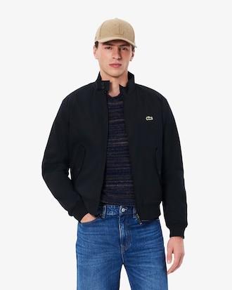 Water-Repellent Twill Harrington Jacket Product Image