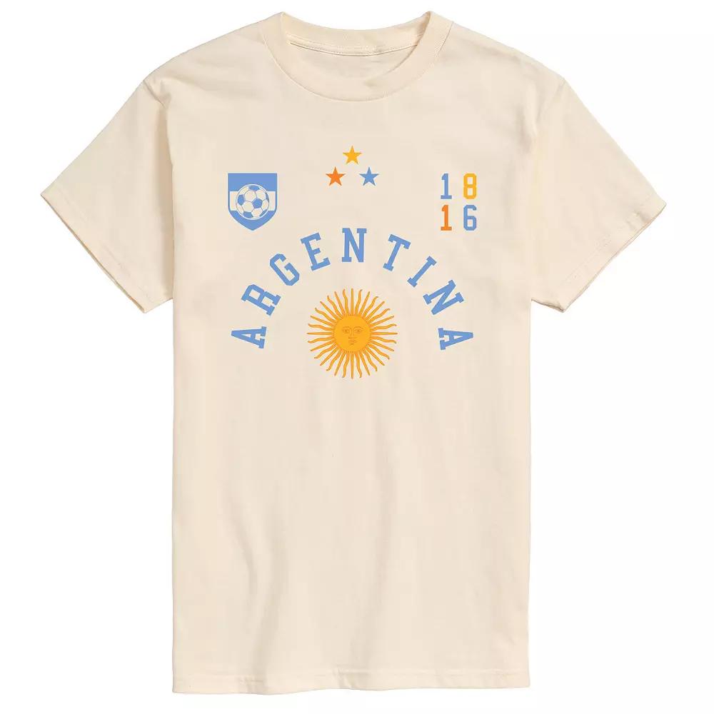 Men's Argentina Soccer Graphic Tee,  Product Image