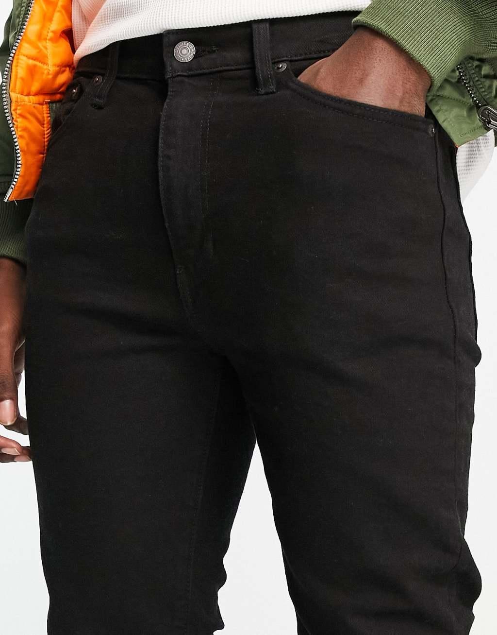 Levi's 510 skinny fit jeans in black  Product Image