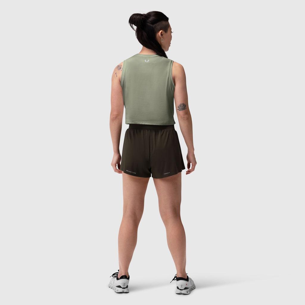 W020. AeroSilver® Tank Top - Sage "RP" Product Image