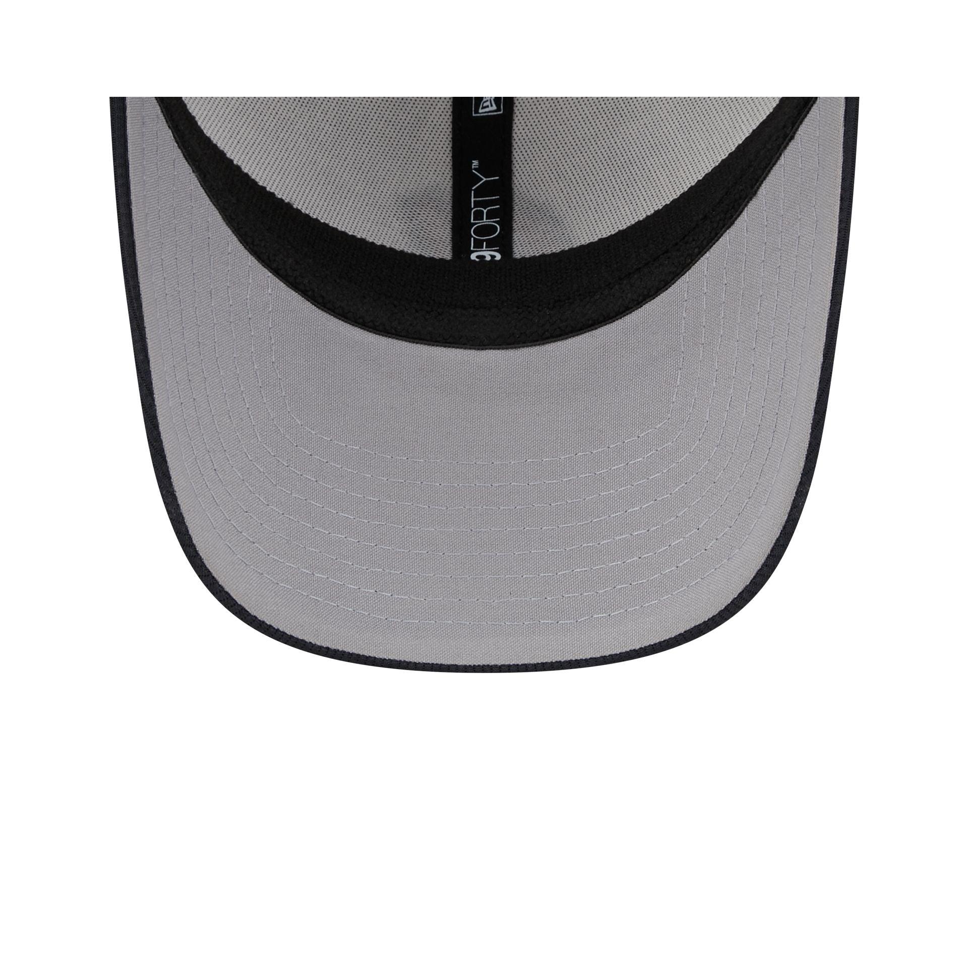 Atlanta Braves 2025 Batting Practice White 9FORTY Stretch-Snap Hat Male Product Image