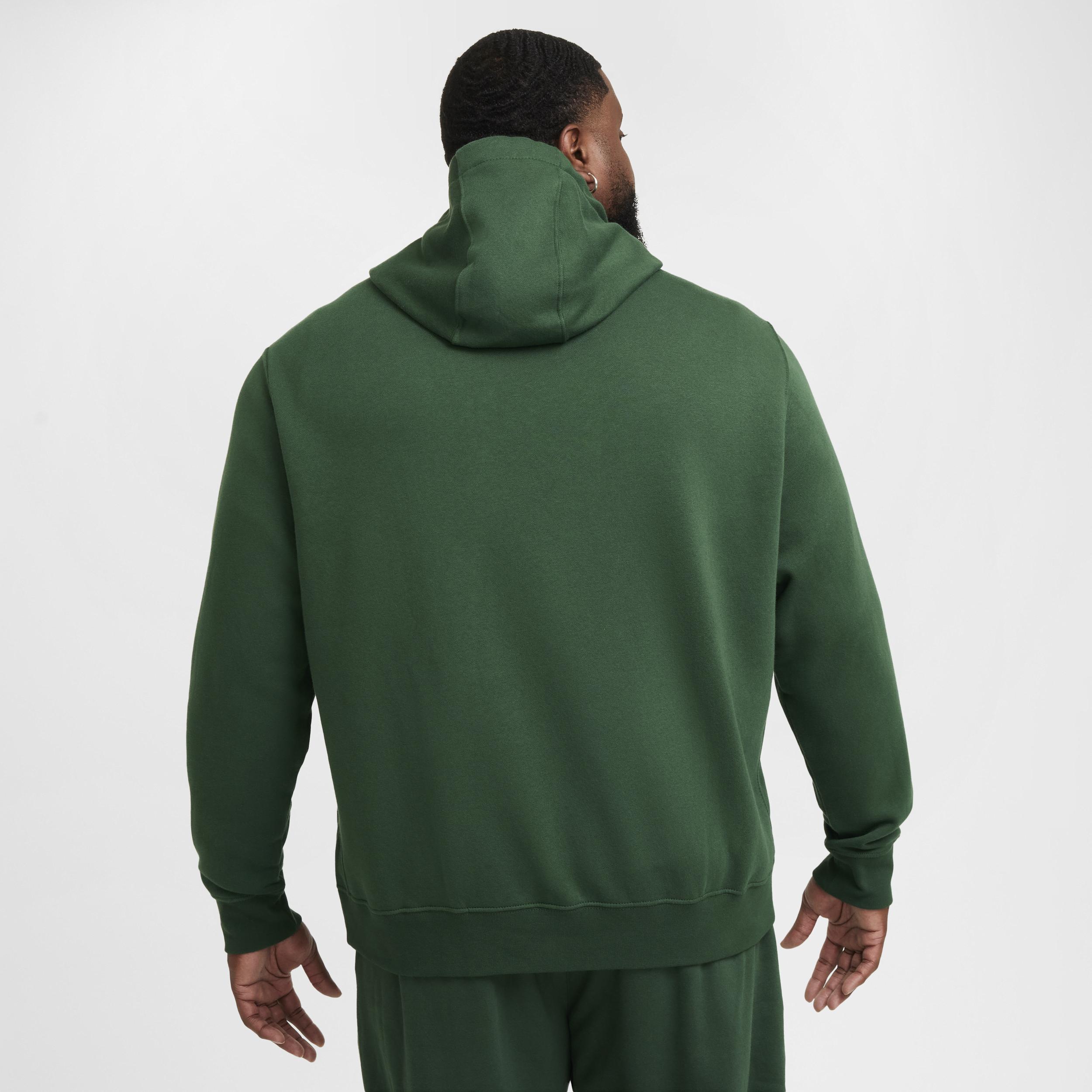 Mens Nike Sportswear Club Fleece Full-Zip Hoodie | BV2645-323 Product Image