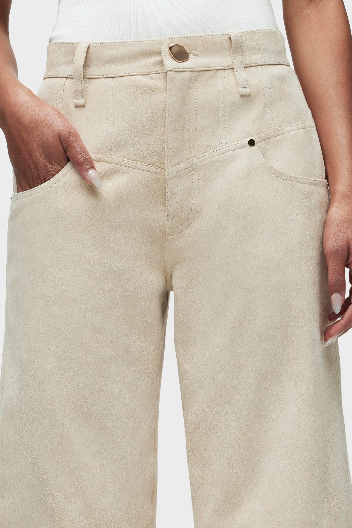 Jodie Seamed Front Yoke Wide Leg Female Product Image