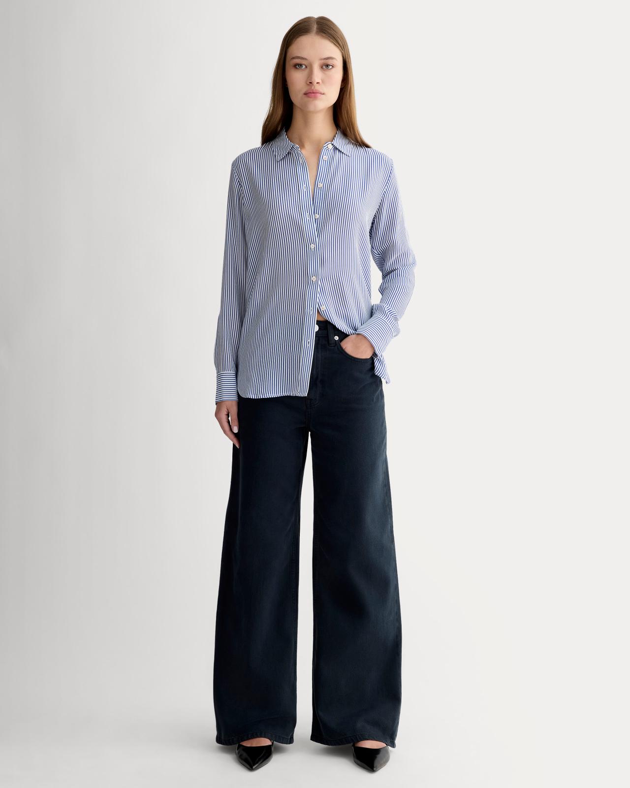 Womens Must-Have Shirt in Washable Silk by Everlane Product Image