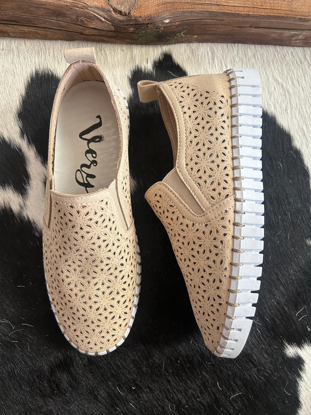 Very G Nude Shandy Slip On Shoes Product Image