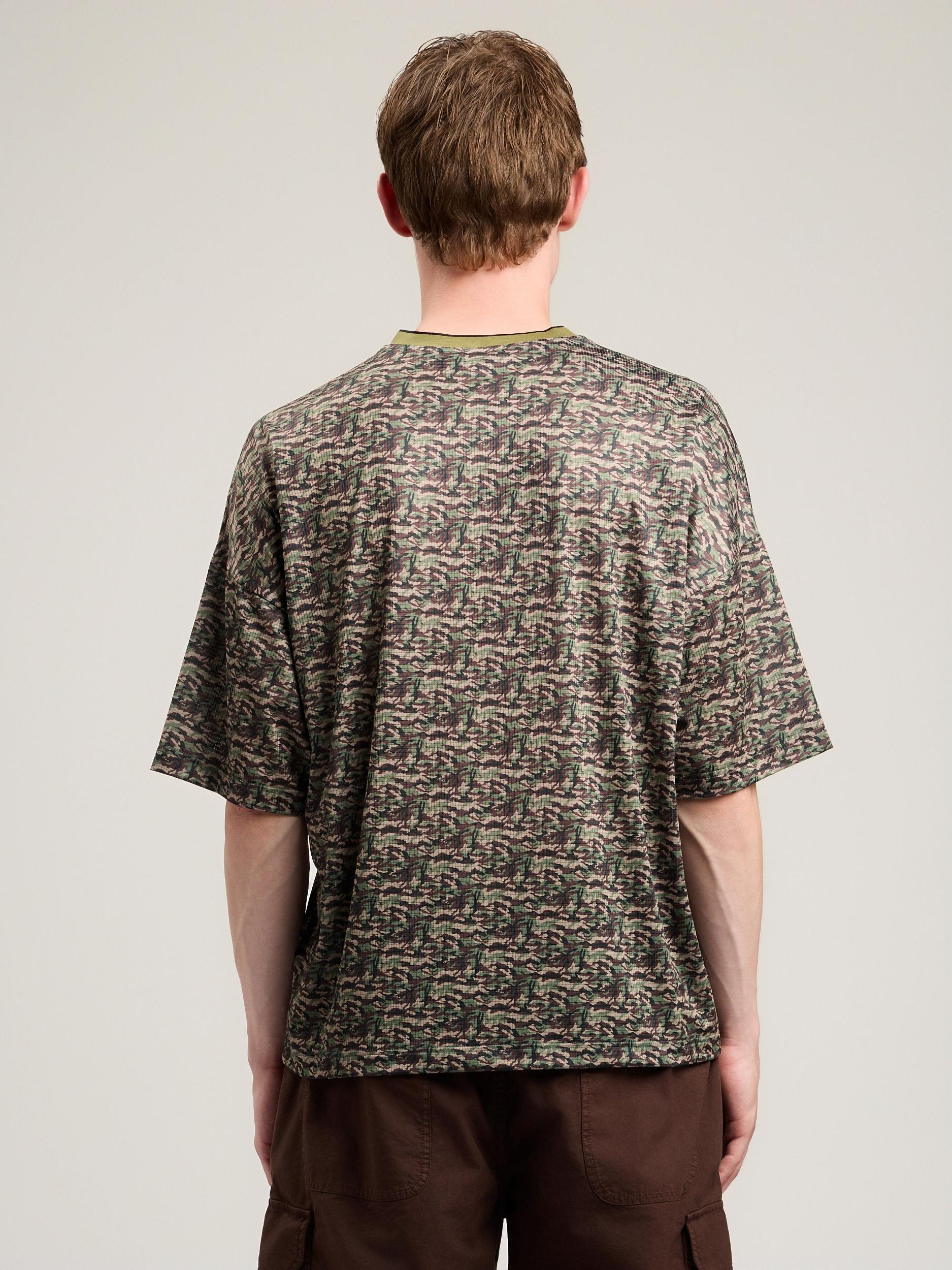 Camo Allover Palm Sport T-Shirt Product Image