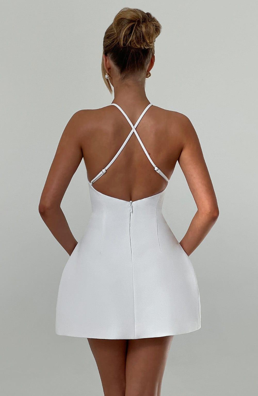 Jayne Mini Dress - Ivory Product Image