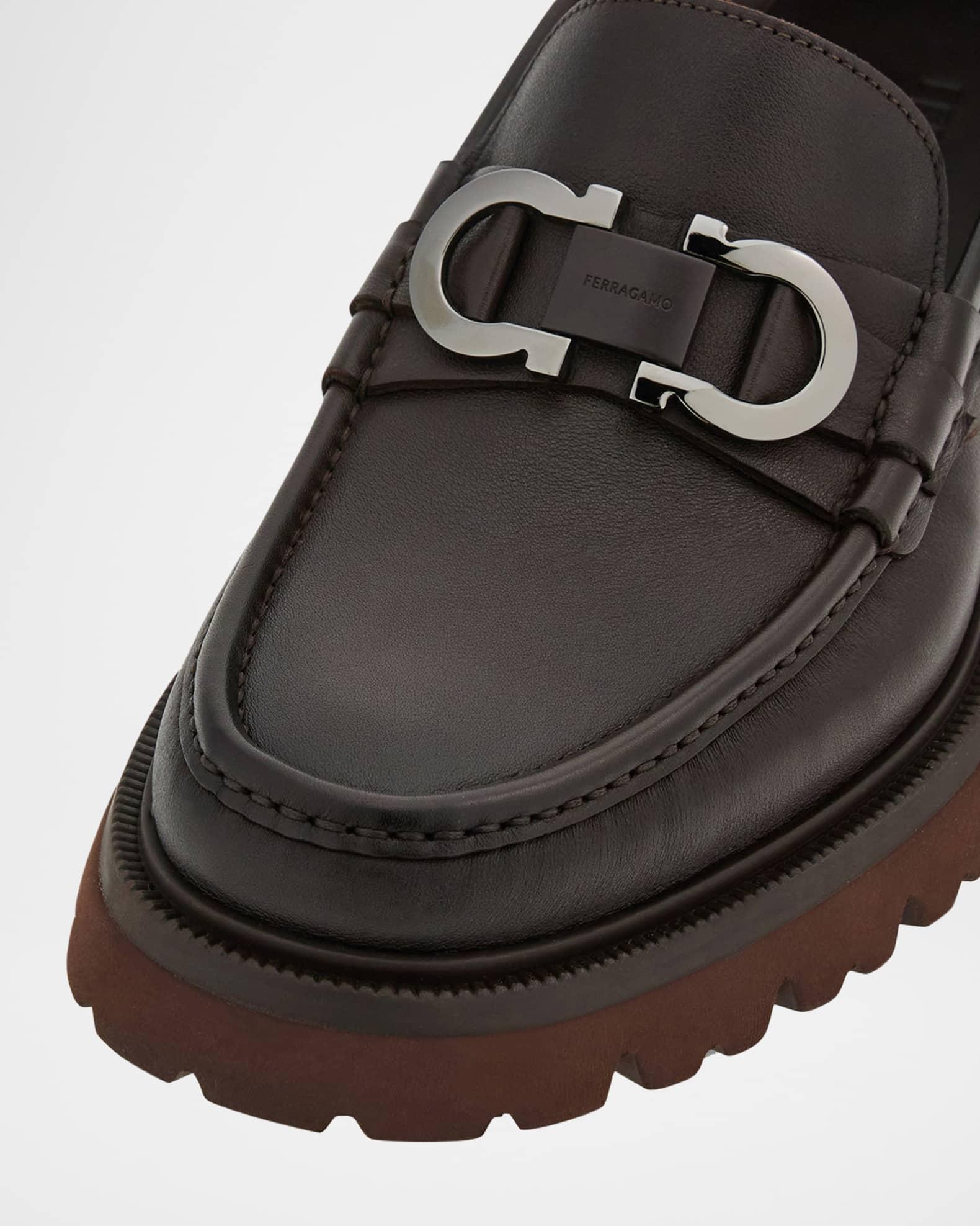 Men's Cocoon Gancini Lug-Sole Moccasin Loafers Product Image