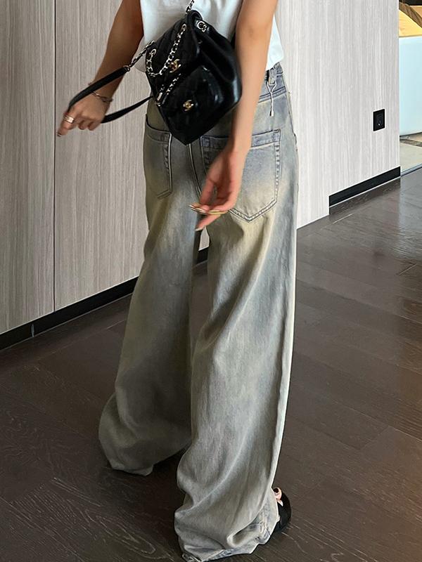 EMMIOL High Rise Faded 26°C/78°F Air Jeans Product Image