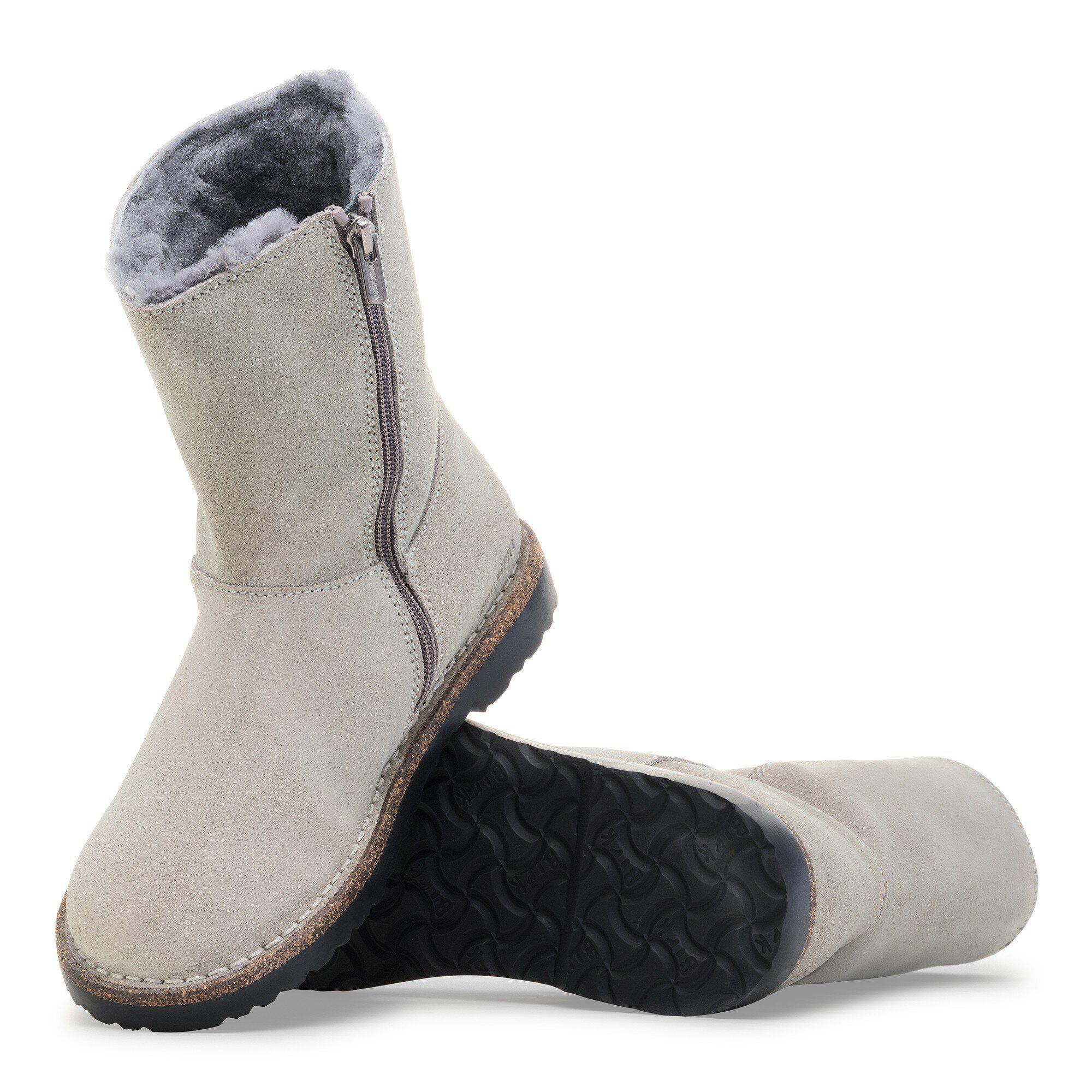 Uppsala Zip Shearling Suede Leather Product Image