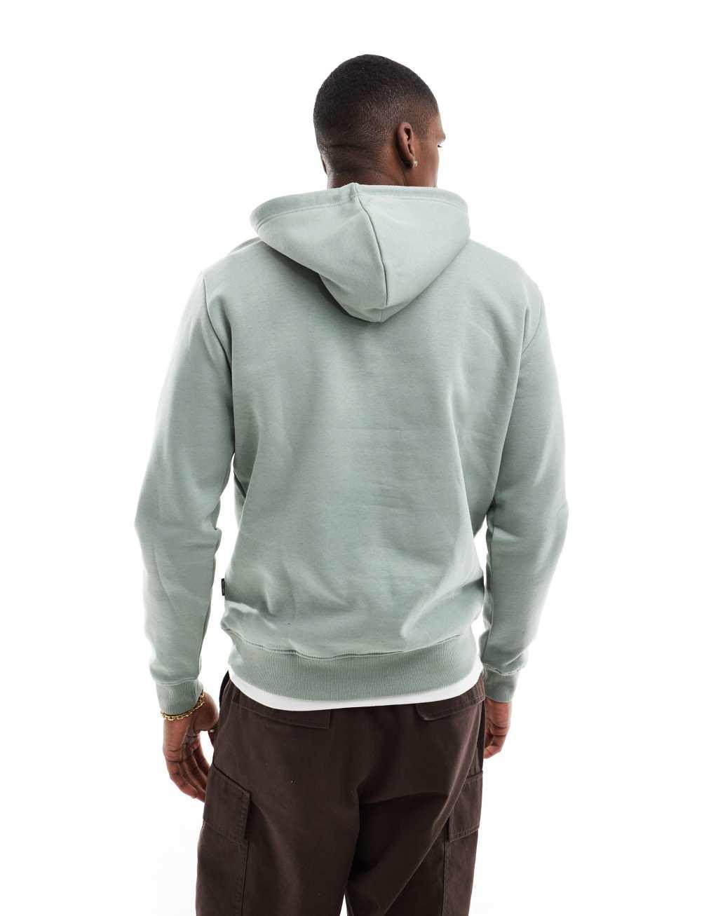 ONLY & SONS hoodie in mint green Product Image