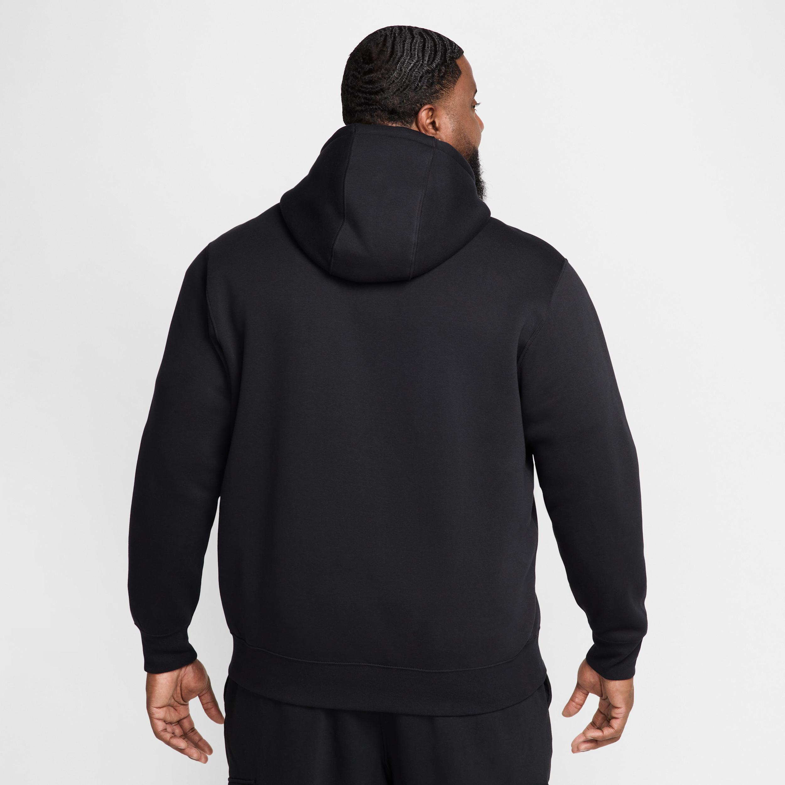 Nike Mens Club Full-Zip Fleece Hoodie | FN3861-010 Product Image