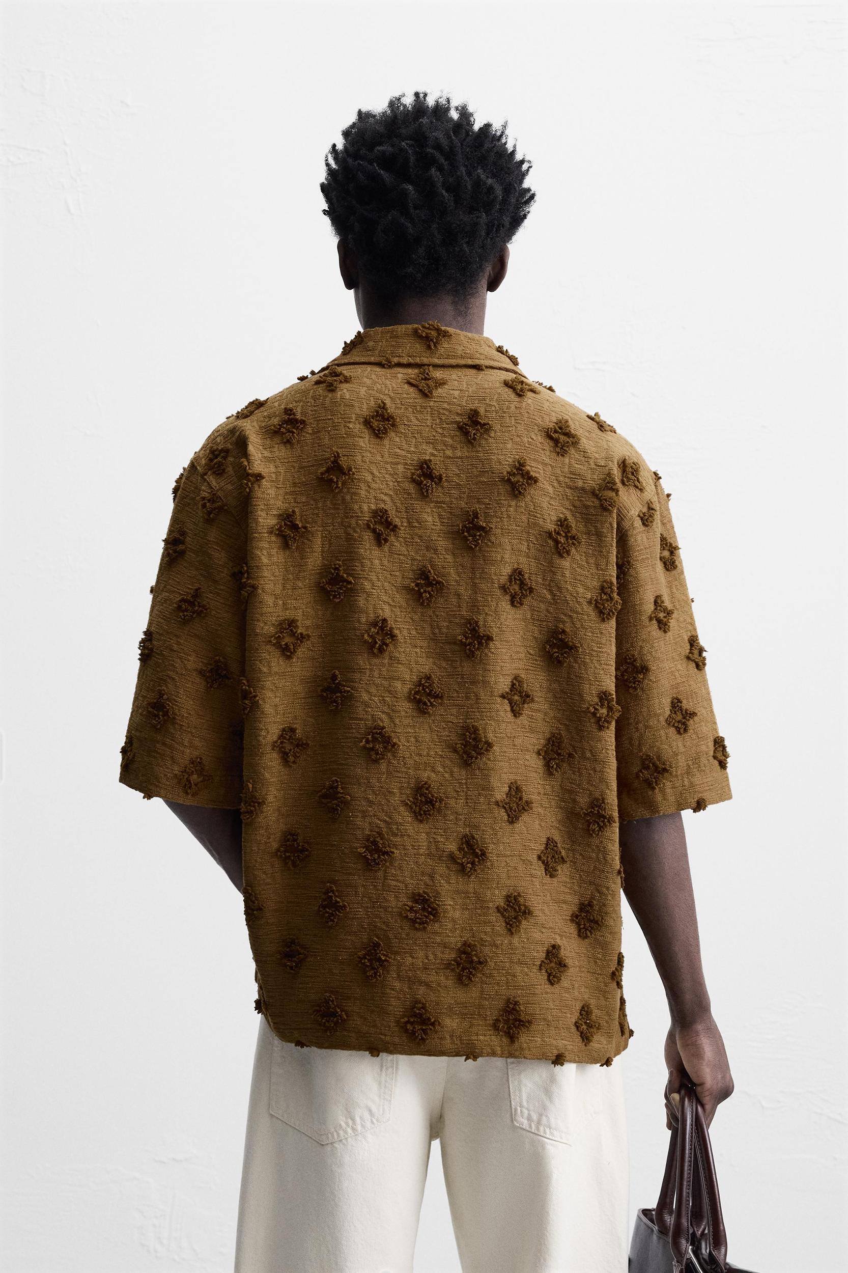 TEXTURED JACQUARD SHIRT Product Image