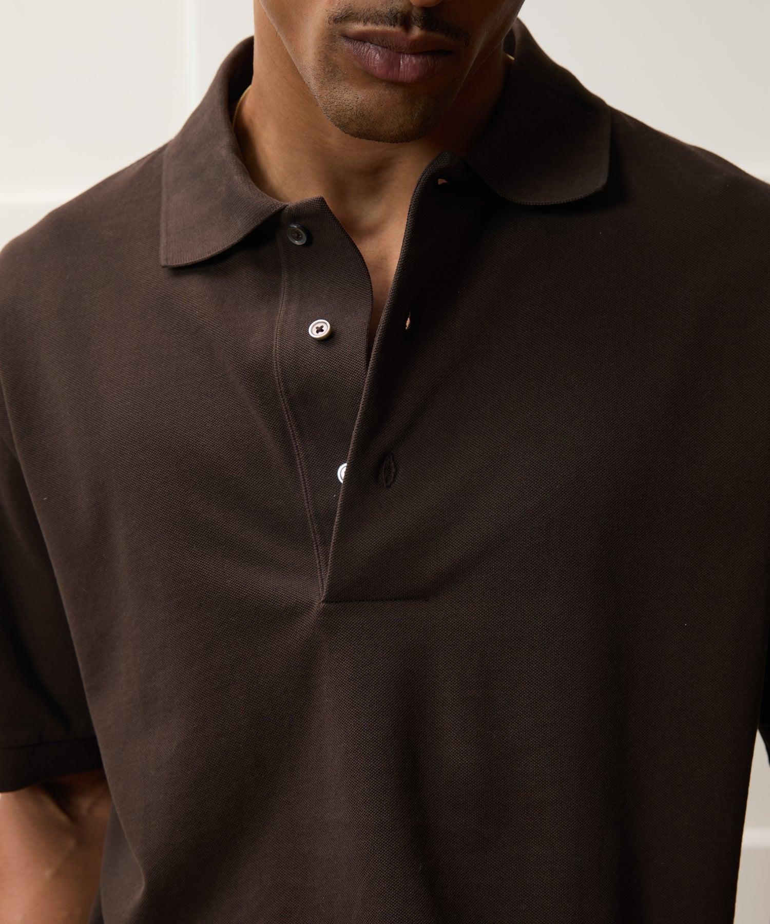 Relaxed Pique Polo Product Image