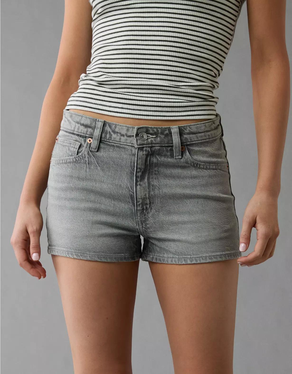 AE Stretch Denim Perfect Shortie Product Image