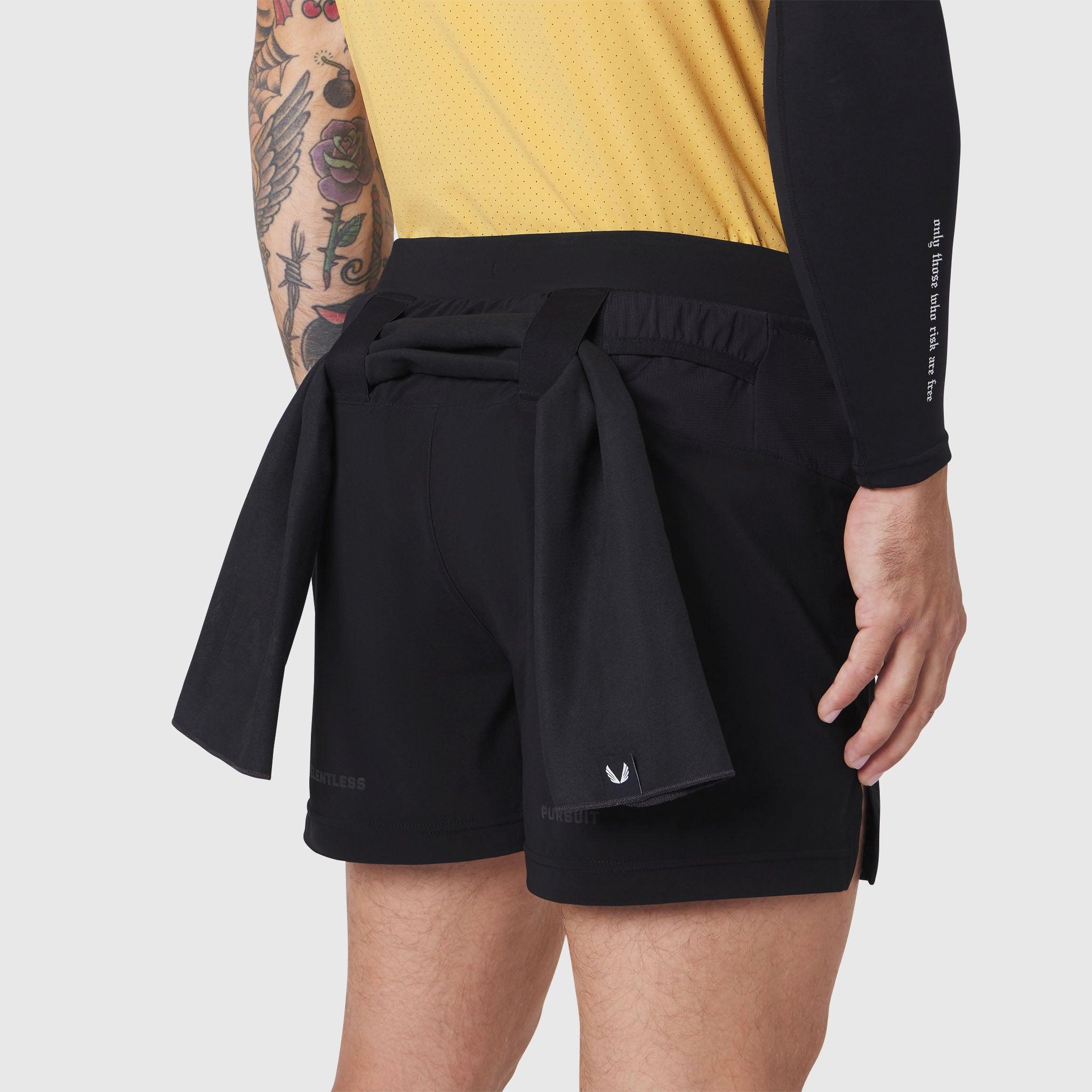 1194. Aerotex™ Distance Run Short - Black Product Image