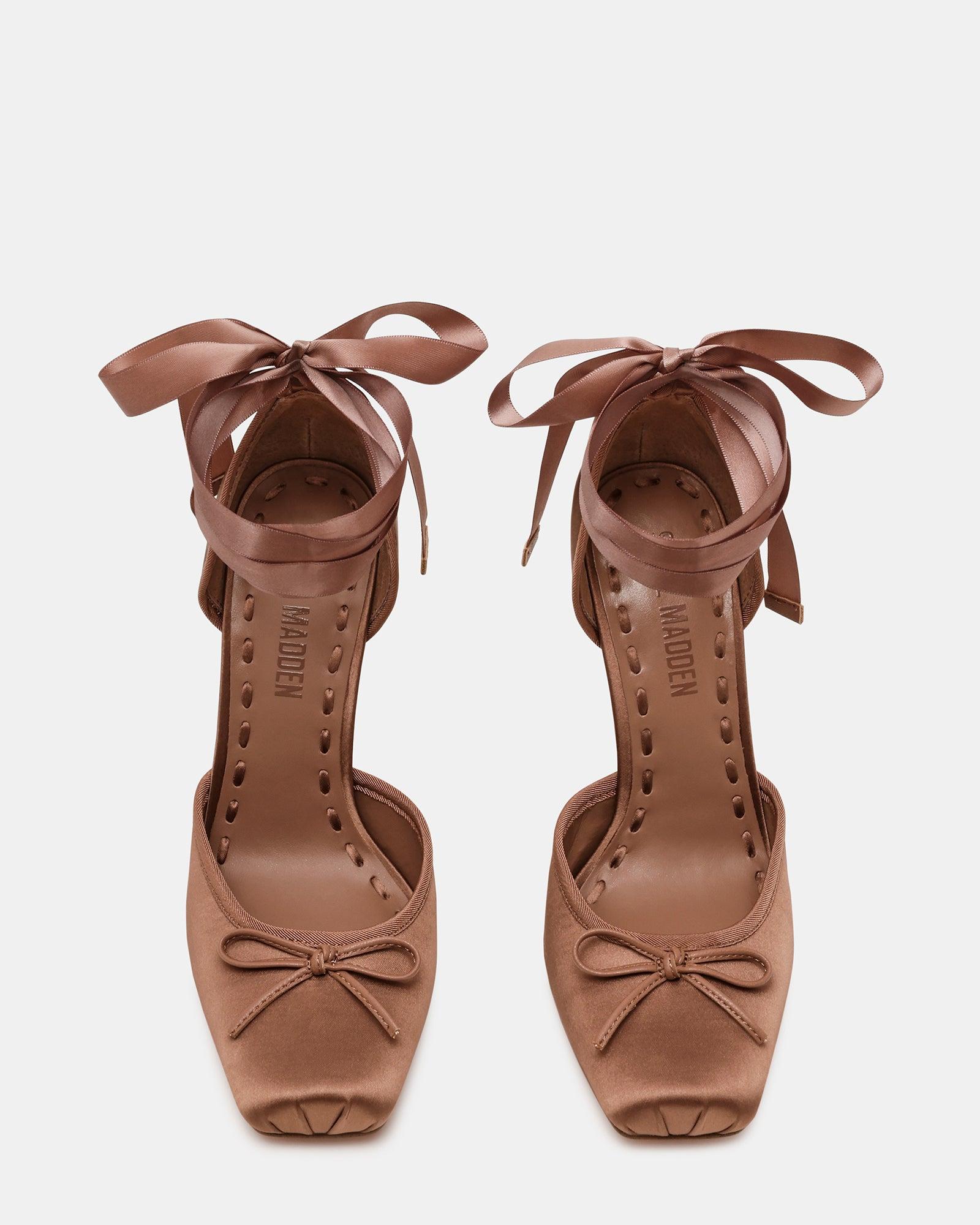 LARINA TAN SATIN Female Product Image